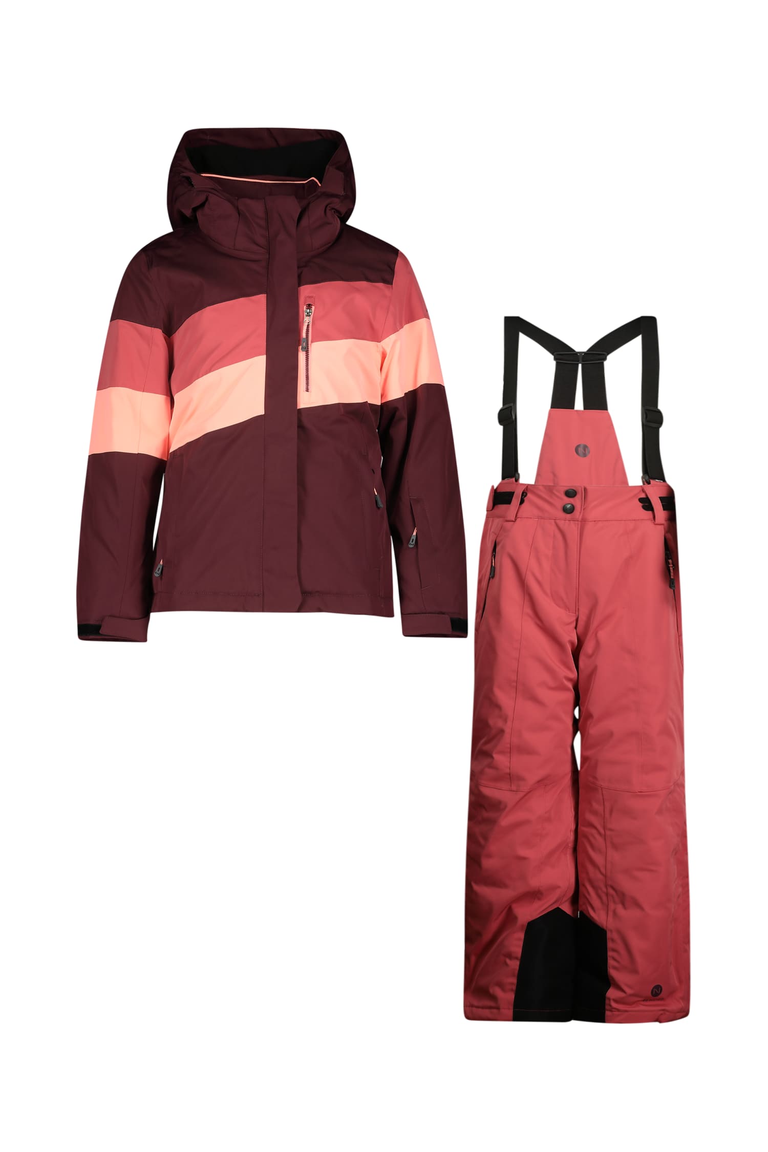 Image of 46 NORD Mädchen Skianzug Rot, , Größe: 128