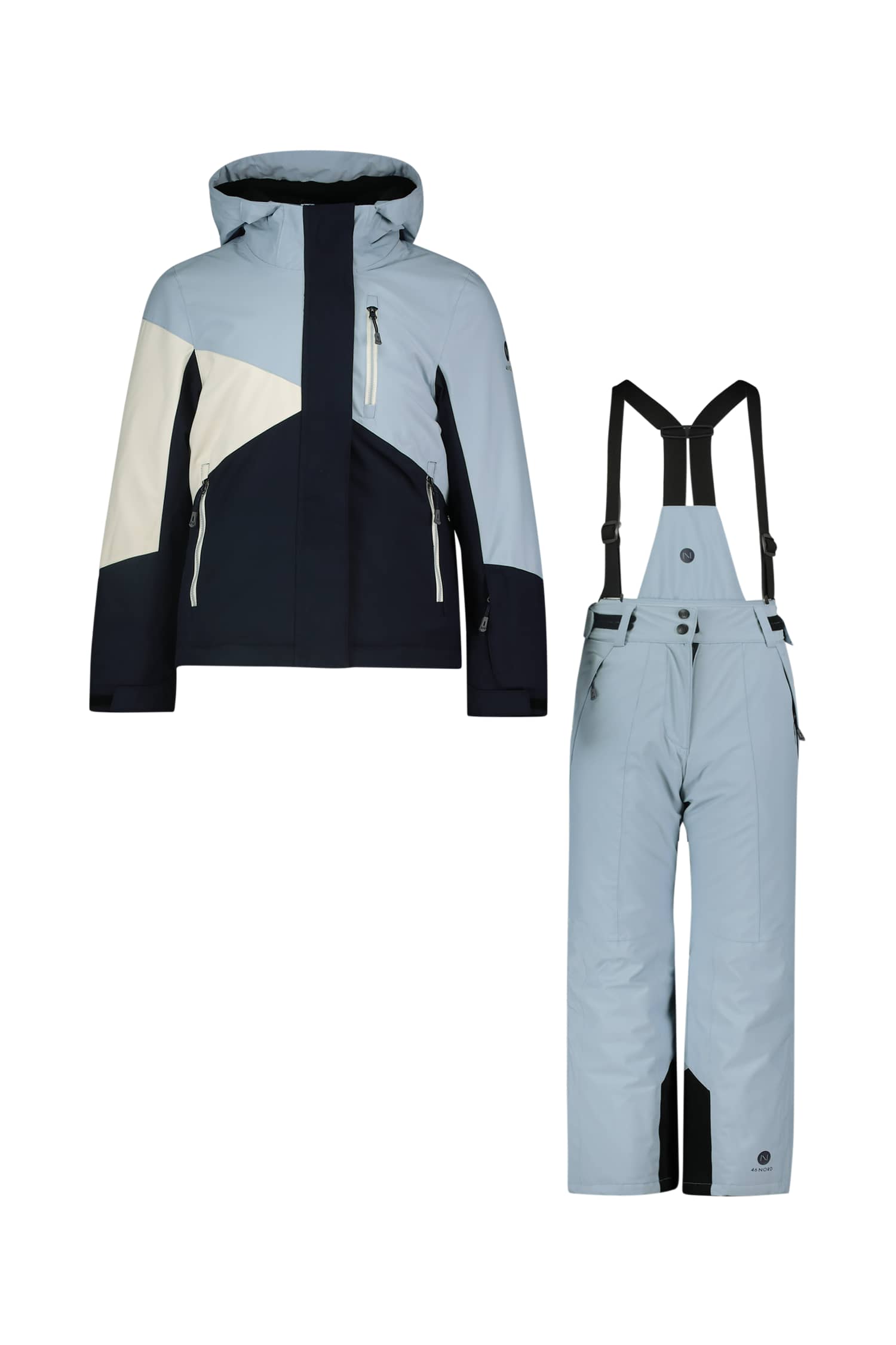 Image of 46 NORD Mädchen Skianzug Blau, , Größe: 128