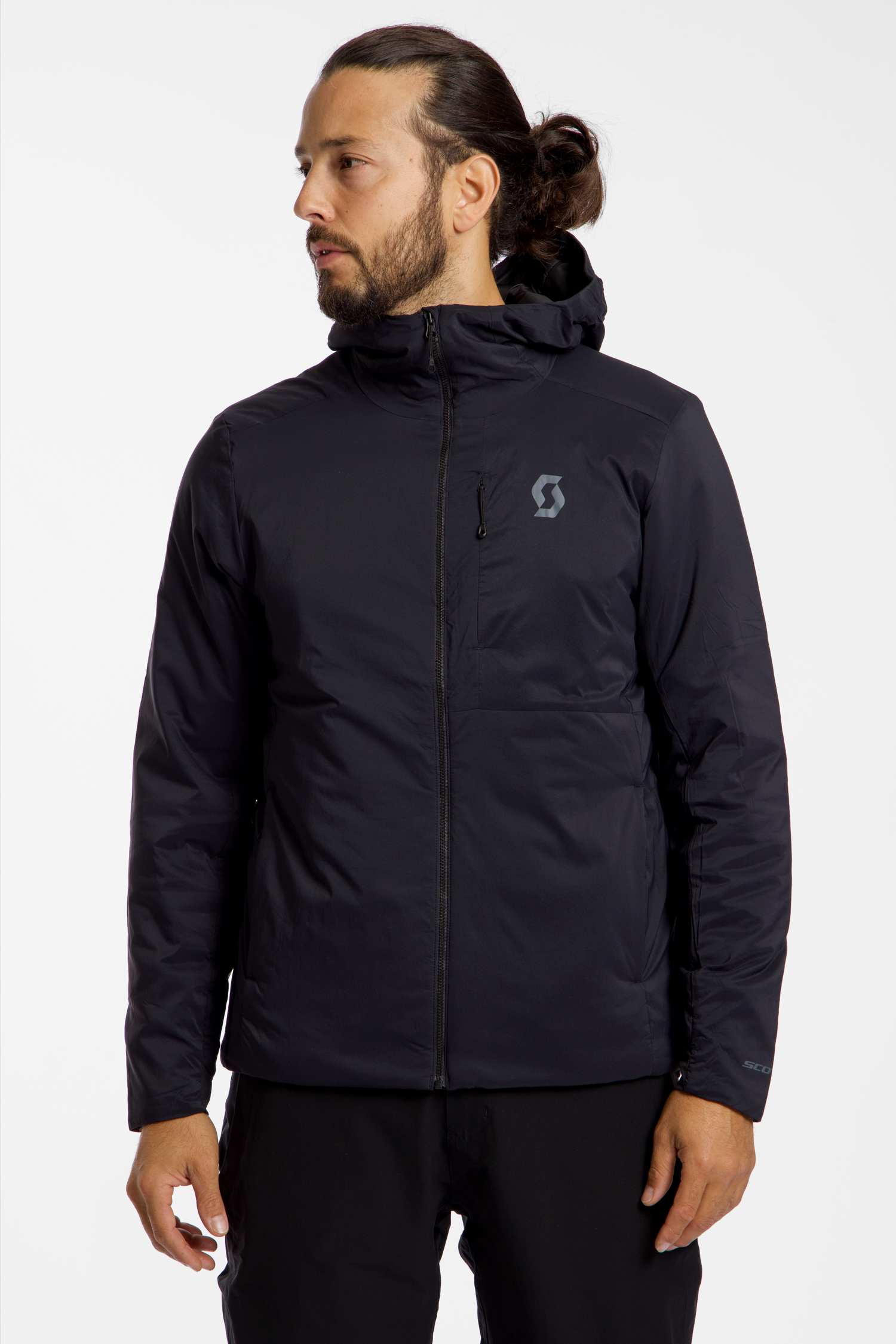 Image of SCOTT Insuloft Light Hooded Herren Midlayer Schwarz, Herren, Größe: L