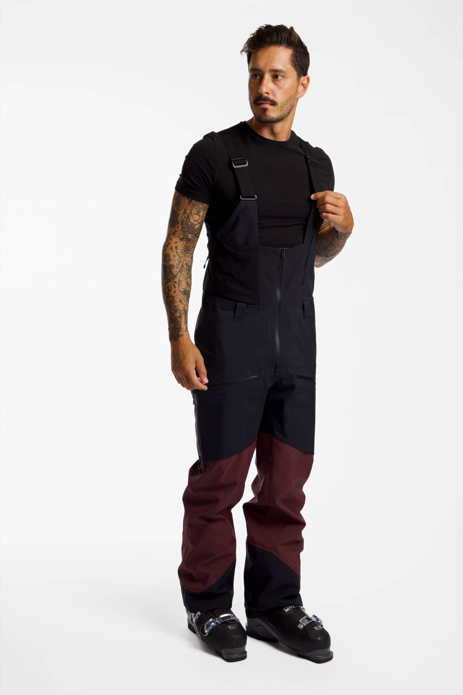 Image of SCOTT Vertic 3L Gore-Tex® Herren Skitourenhose Bordeaux, Herren, Größe: L