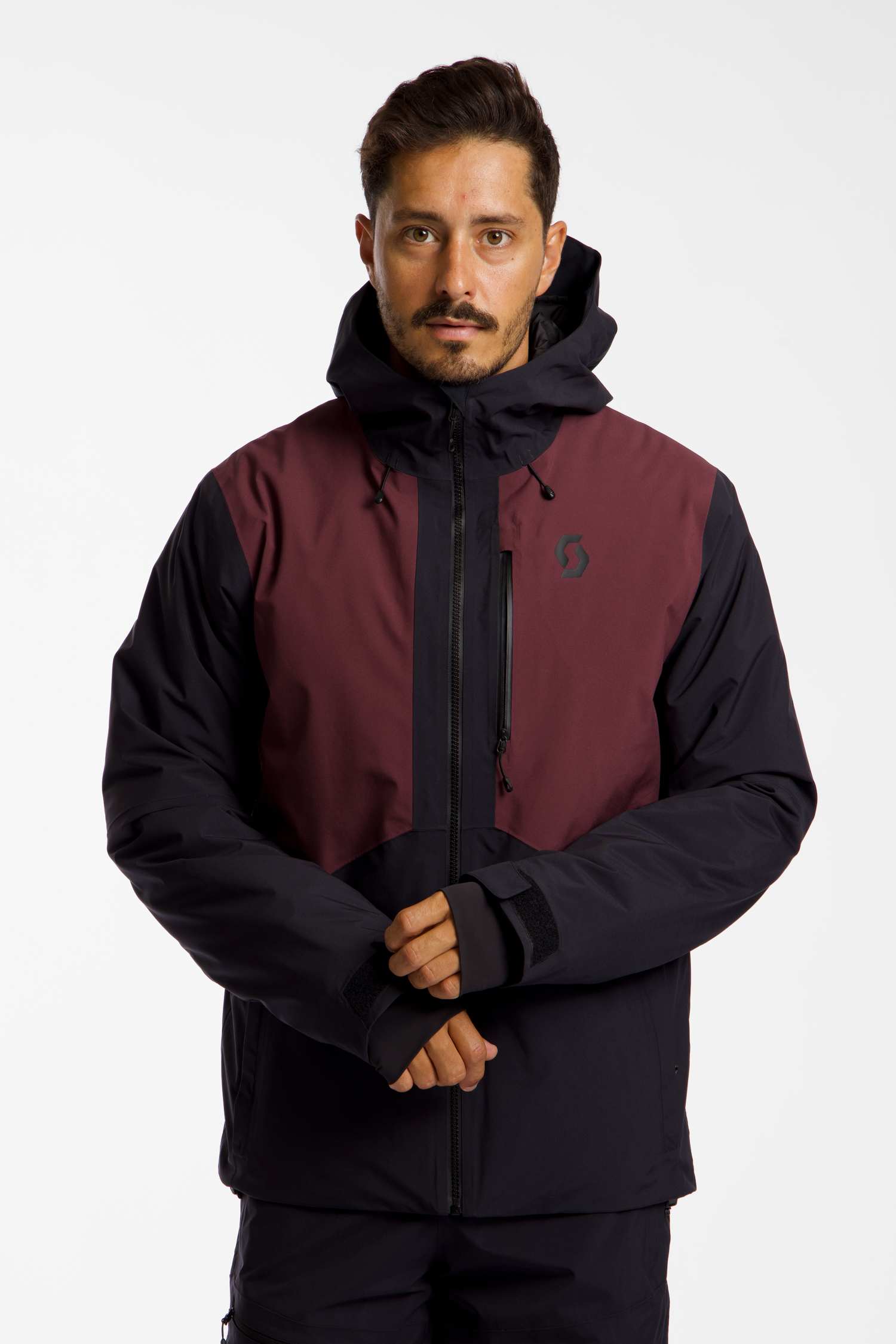 Image of SCOTT Ultimate Dryo 10 Herren Skijacke Bordeaux, Herren, Größe: L