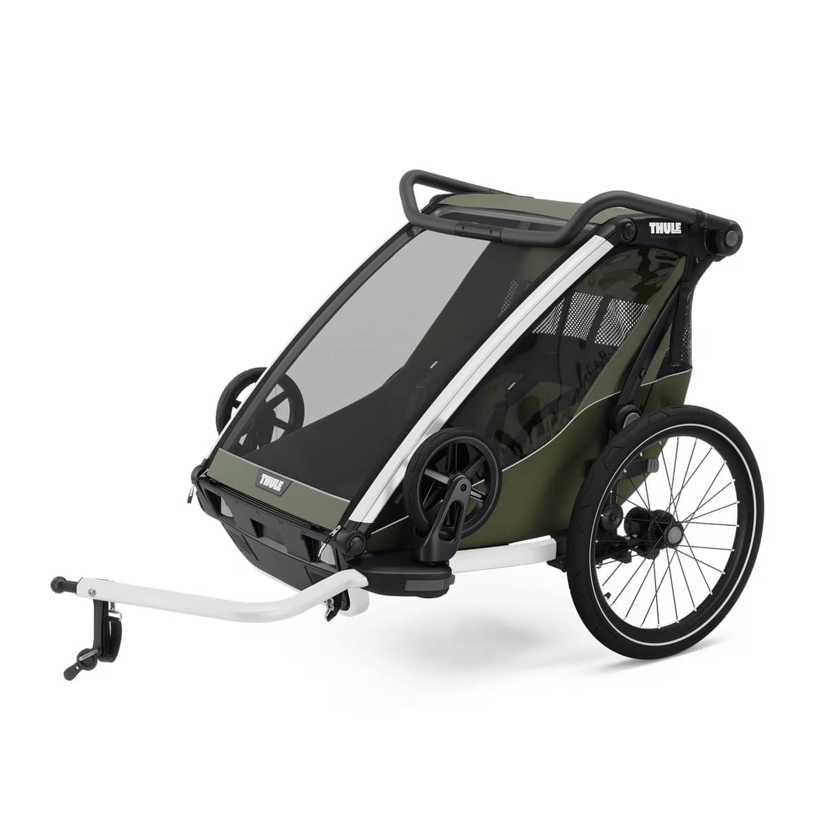 Image of Thule Chariot Lite double Fahrradanhänger Grün, , Größe: ONE SIZE