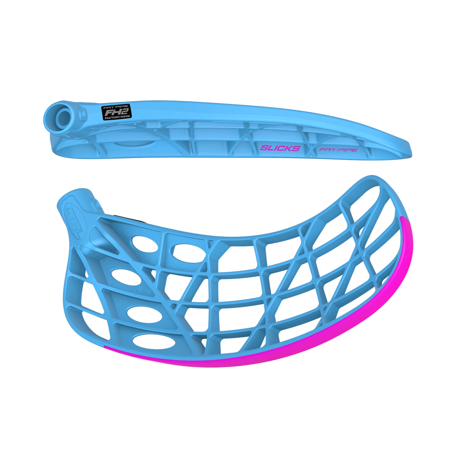 Fat Pipe CTRL Slicks FH2 Unihockeyschaufel Blau, Herren, Größe: L