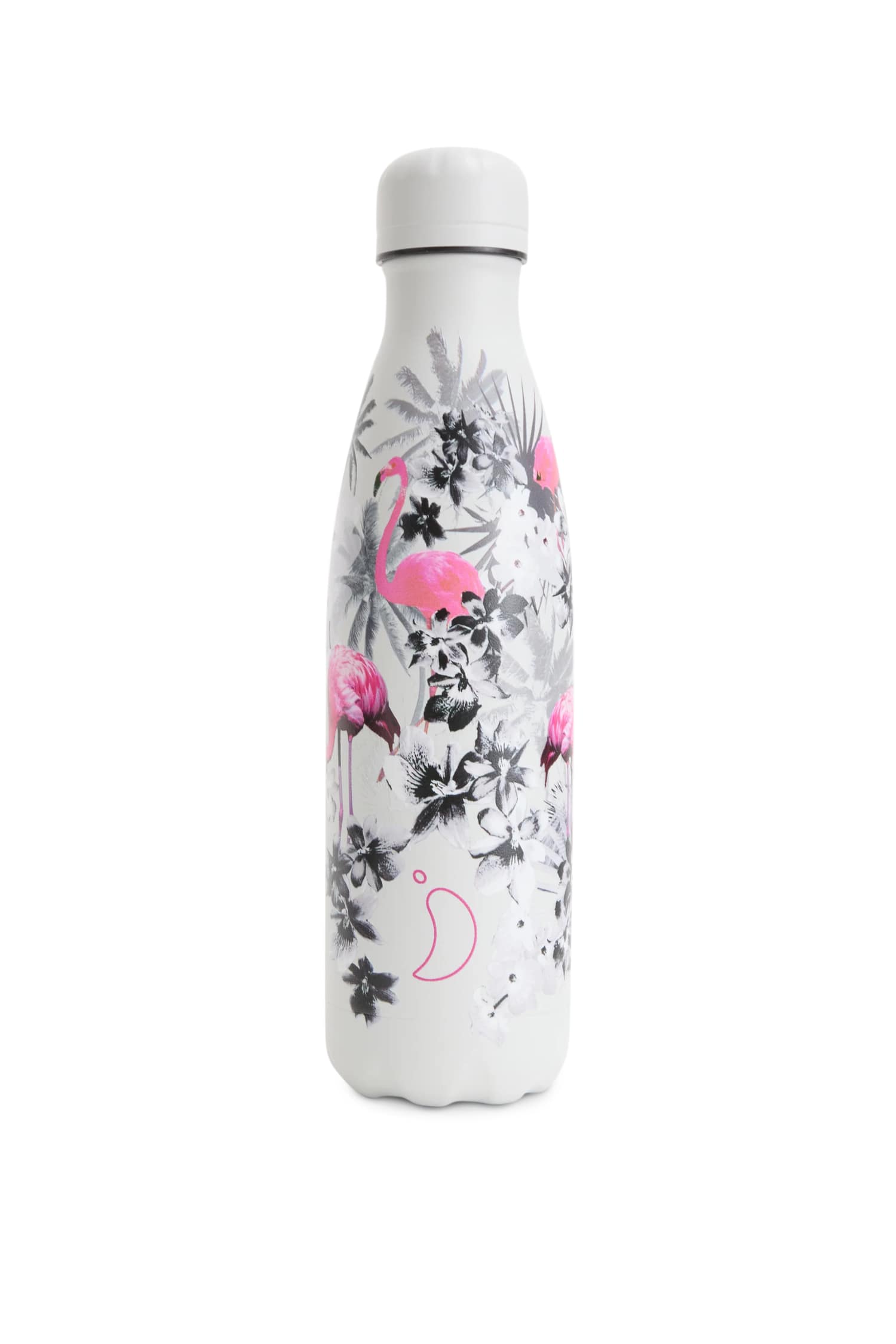 Chilly`s Tropical 500 ml Trinkflasche Weiss, Herren, Größe: ONE SIZE
