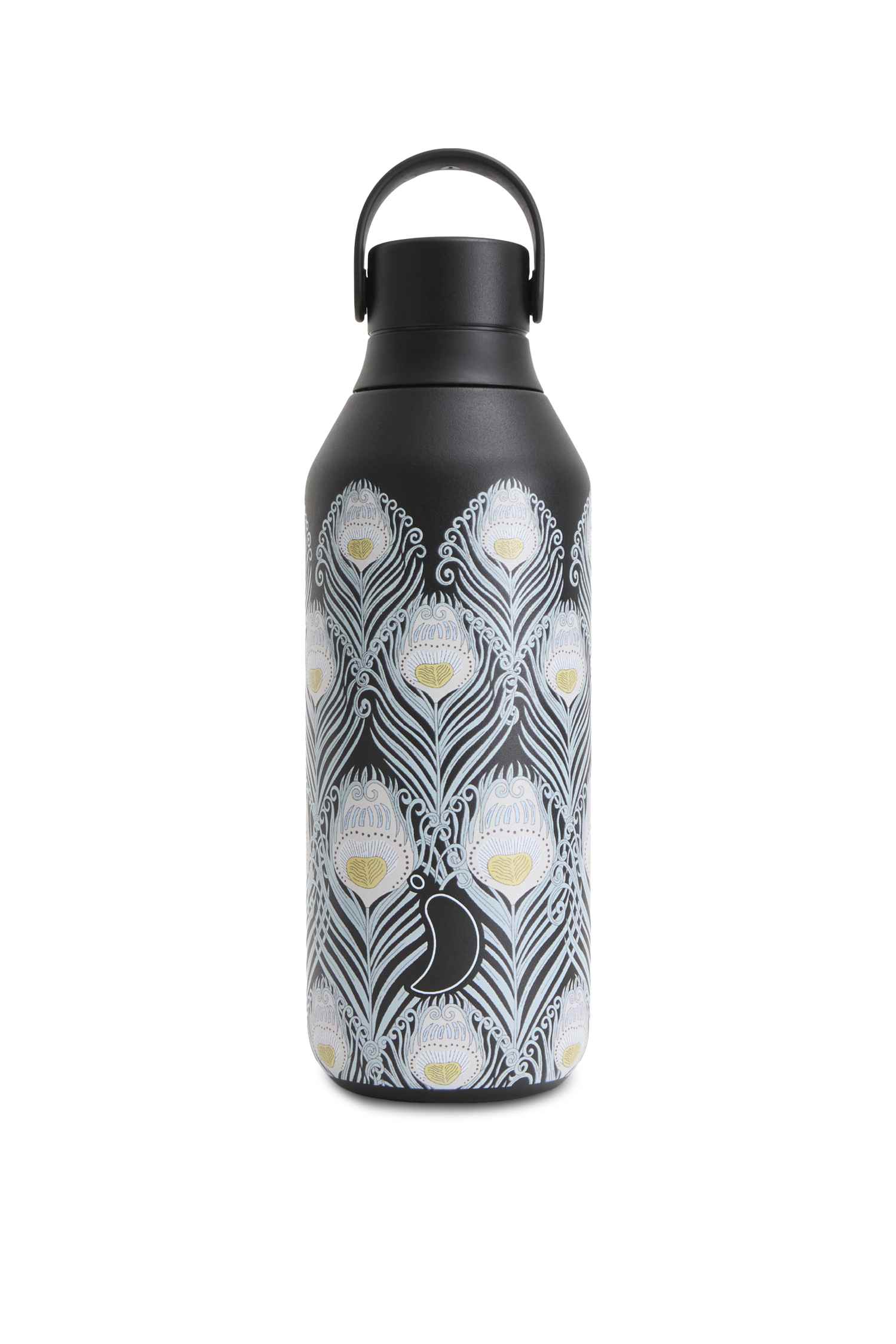Chilly`s Series 2 Liberty 500 ml Trinkflasche Schwarz, Herren, Größe: ONE SIZE