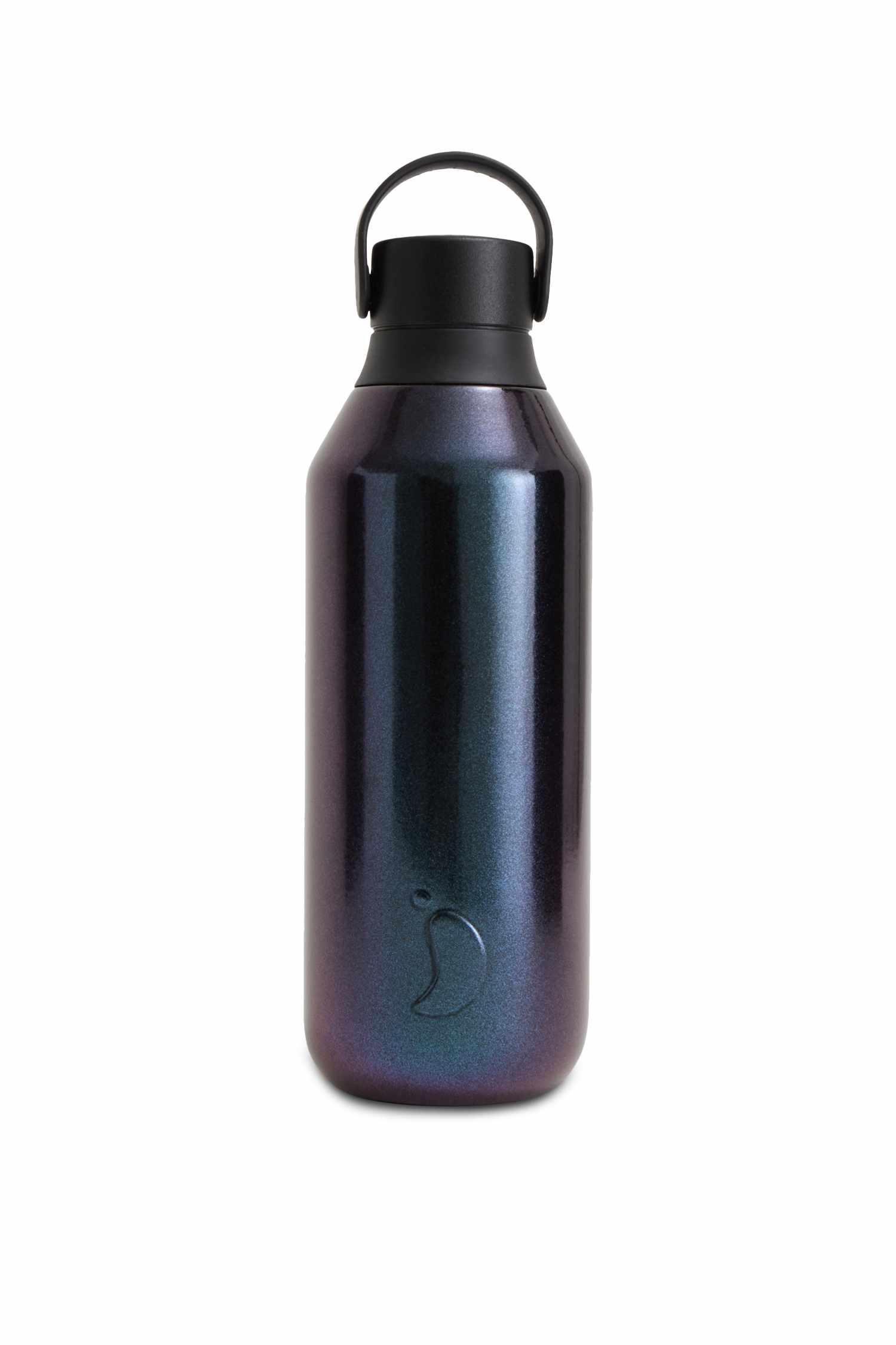 Chilly`s Series 2 500 ml Trinkflasche Blau, Herren, Größe: ONE SIZE