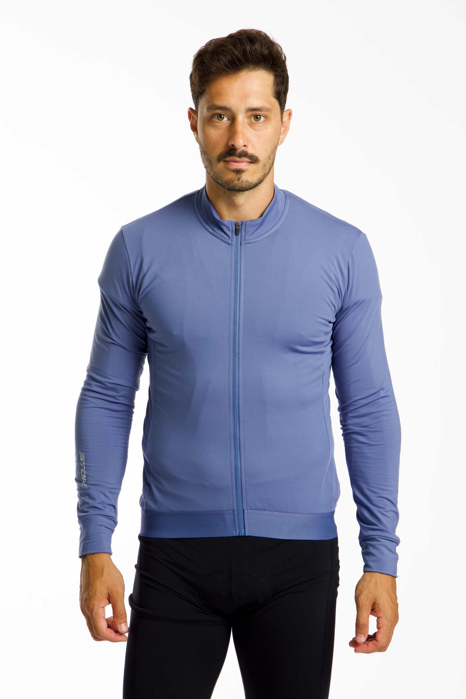 Image of Stoke Colobra Thermal LS Herren Biketrikot Blau, Herren, Größe: L
