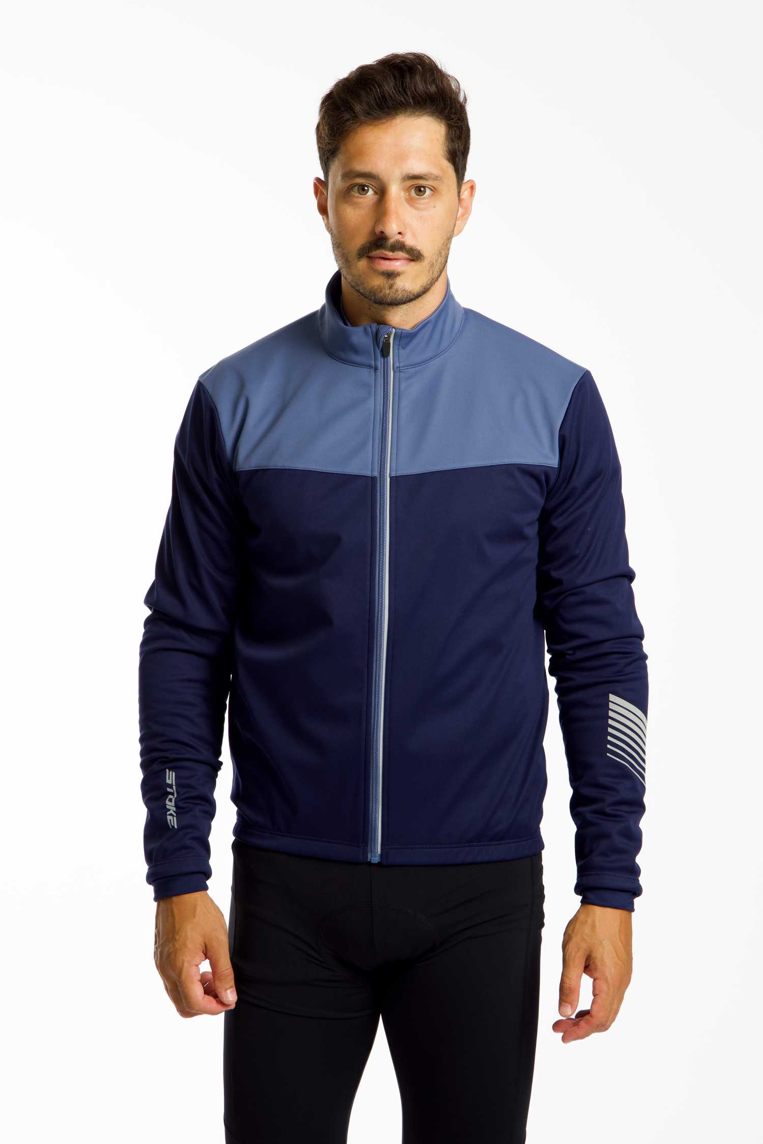 Image of Stoke Puno Winter Herren Bikejacke Blau, Herren, Größe: L