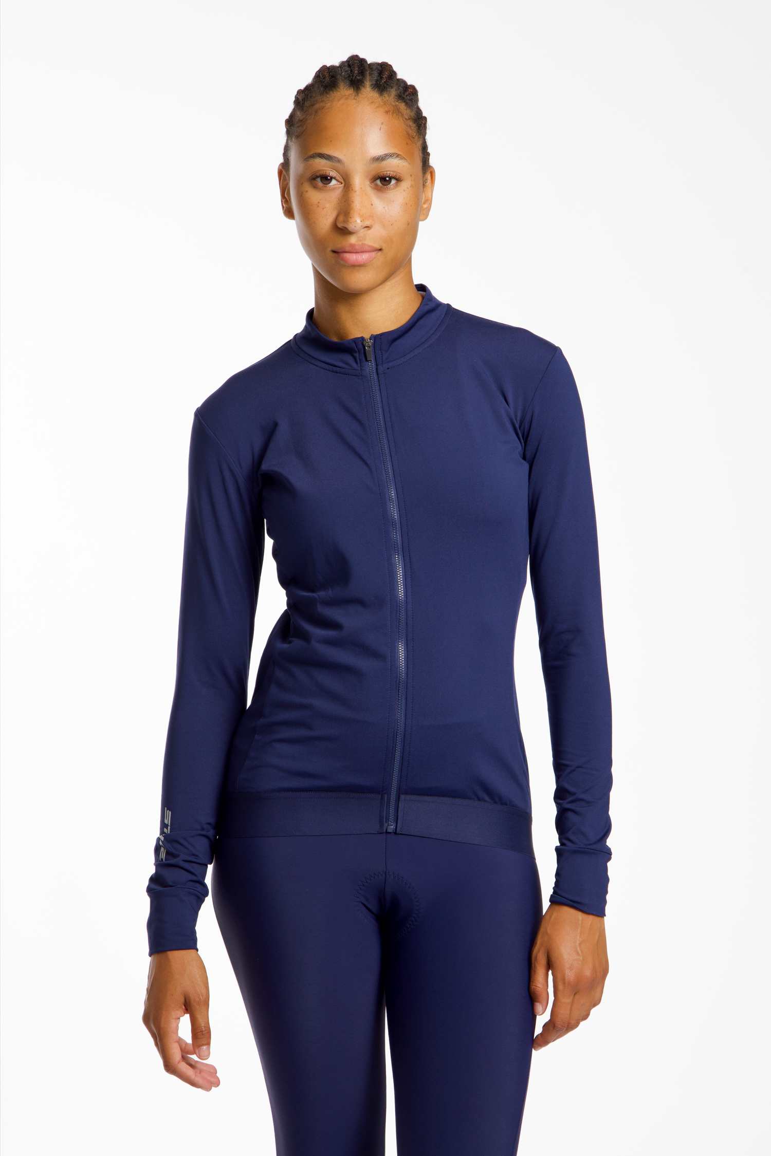Stoke Randa Thermal LS Damen Biketrikot Dunkelblau, Damen, Größe: XS