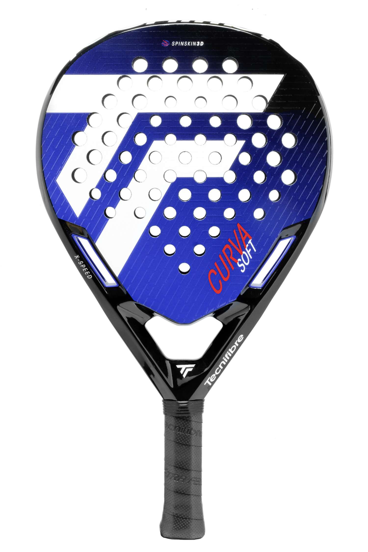 Tecnifibre Curva Soft Padelracket Blau, Herren, Größe: ONE SIZE