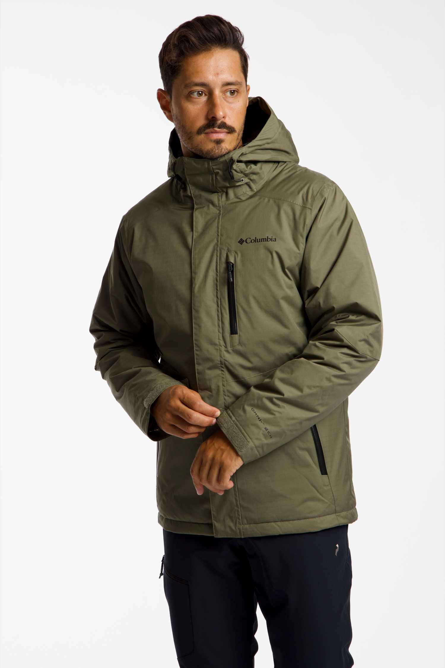 Columbia Oak Harbor™ II Herren Winterjacke Grün, Herren, Größe: S