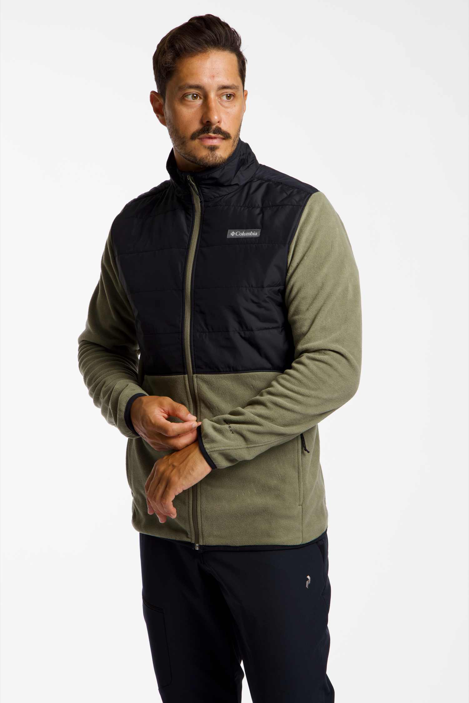 Columbia Basin Butte™ Full Zip II Herren Midlayer Grün, Herren, Größe: XL