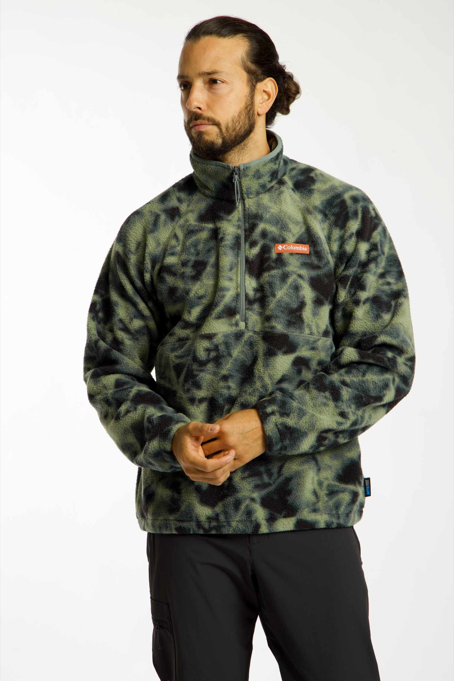 Image of Columbia Timber Crest™ MTR Half-Zip Herren Fleecepullover Grün, Herren, Größe: L