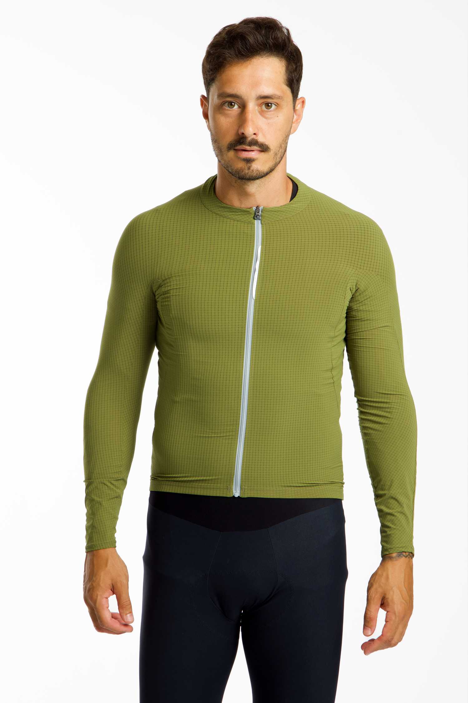 Image of Q36.5 Dottore Pro LS Herren Rennradtrikot Grün, Herren, Größe: L