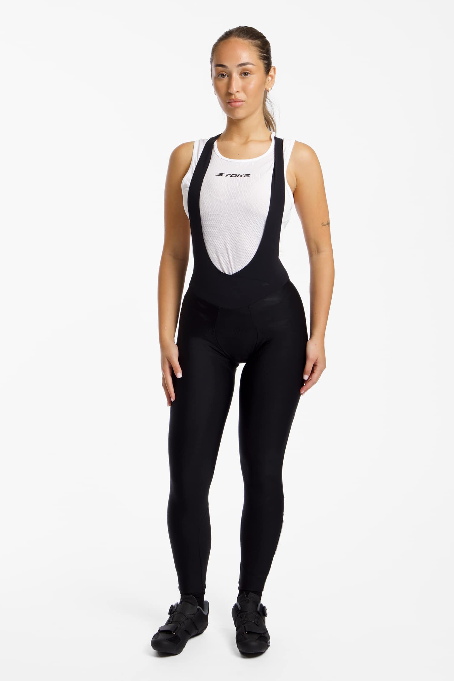 Image of Q36.5 Gregarius Winter Damen Bib Tight Schwarz, Damen, Größe: L
