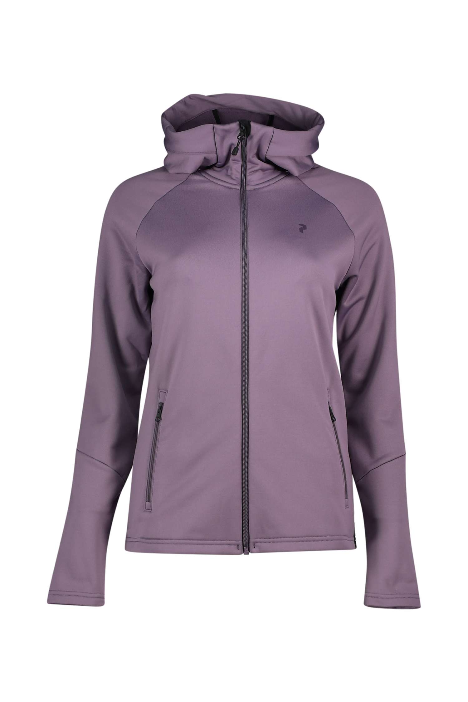 PEAK PERFORMANCE Rider Essentials Zip Hood Damen Midlayer Lila, Damen, Größe: L