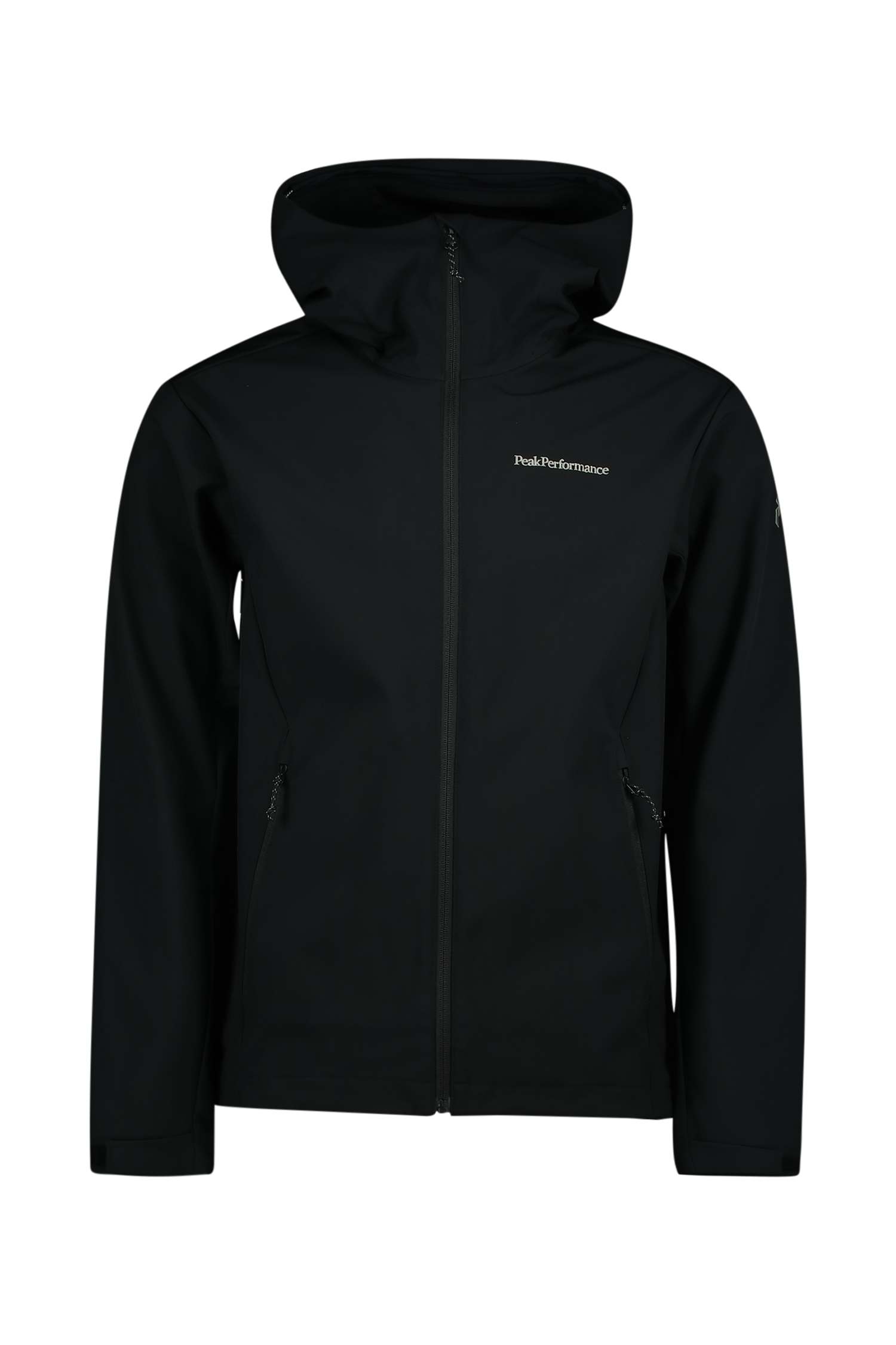 PEAK PERFORMANCE Explore Hood Herren Softshelljacke Schwarz, Herren, Größe: L