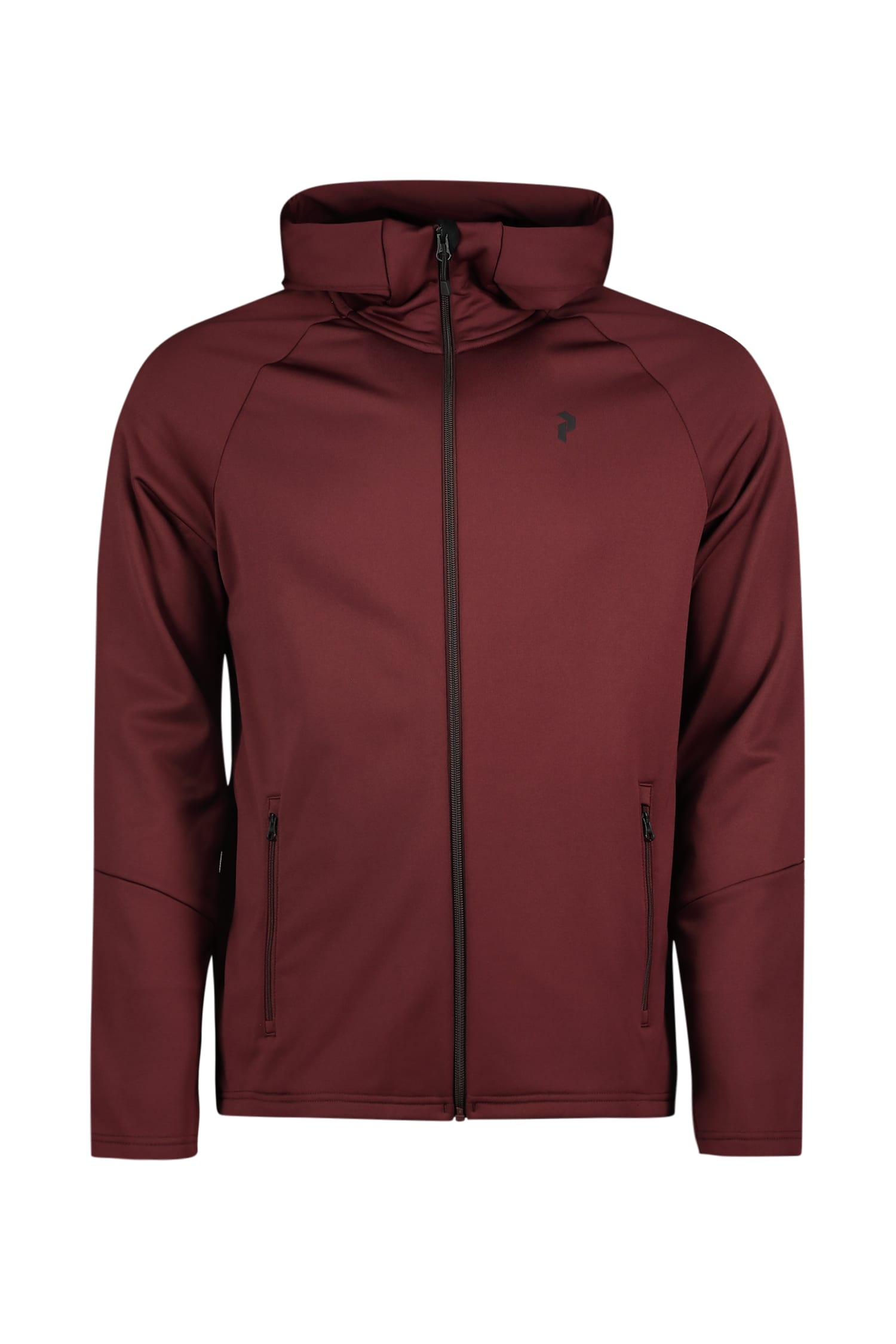 PEAK PERFORMANCE Rider Essentials Zip Hood Herren Midlayer Bordeaux, Herren, Größe: XL
