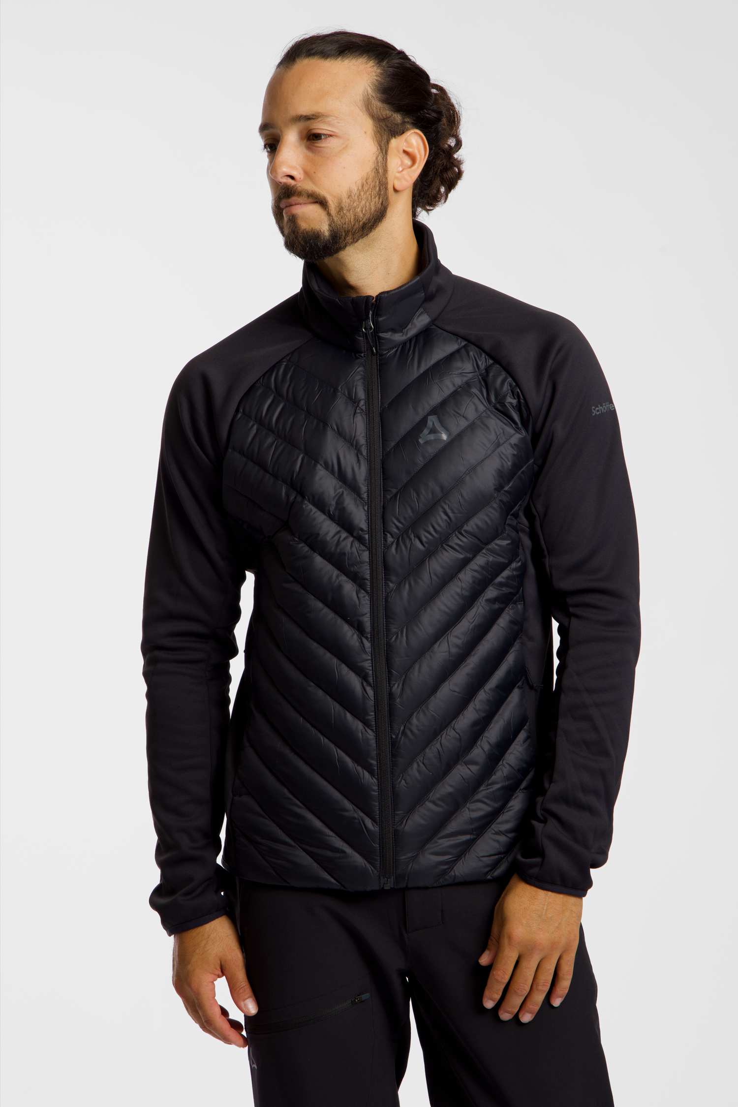 Image of Schöffel Casacada Hybrid Herren Daunenjacke Schwarz, Herren, Größe: 48
