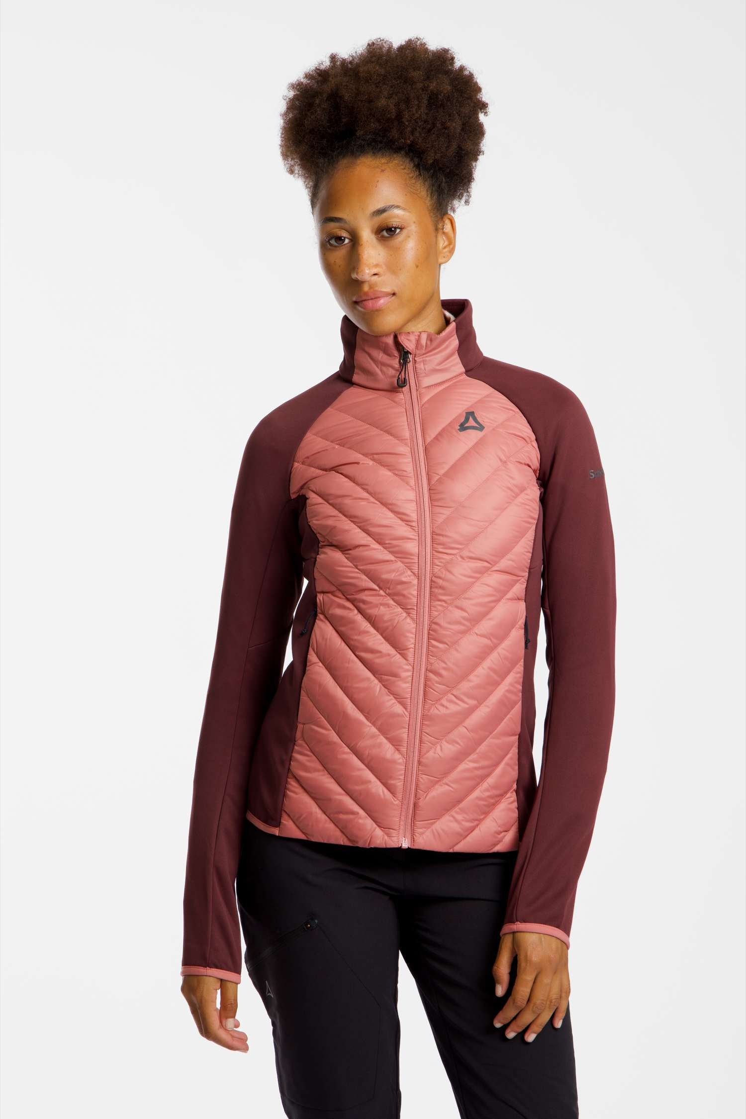 Image of Schöffel Cascata Hybrid Damen Daunenjacke Pink, Damen, Größe: 36