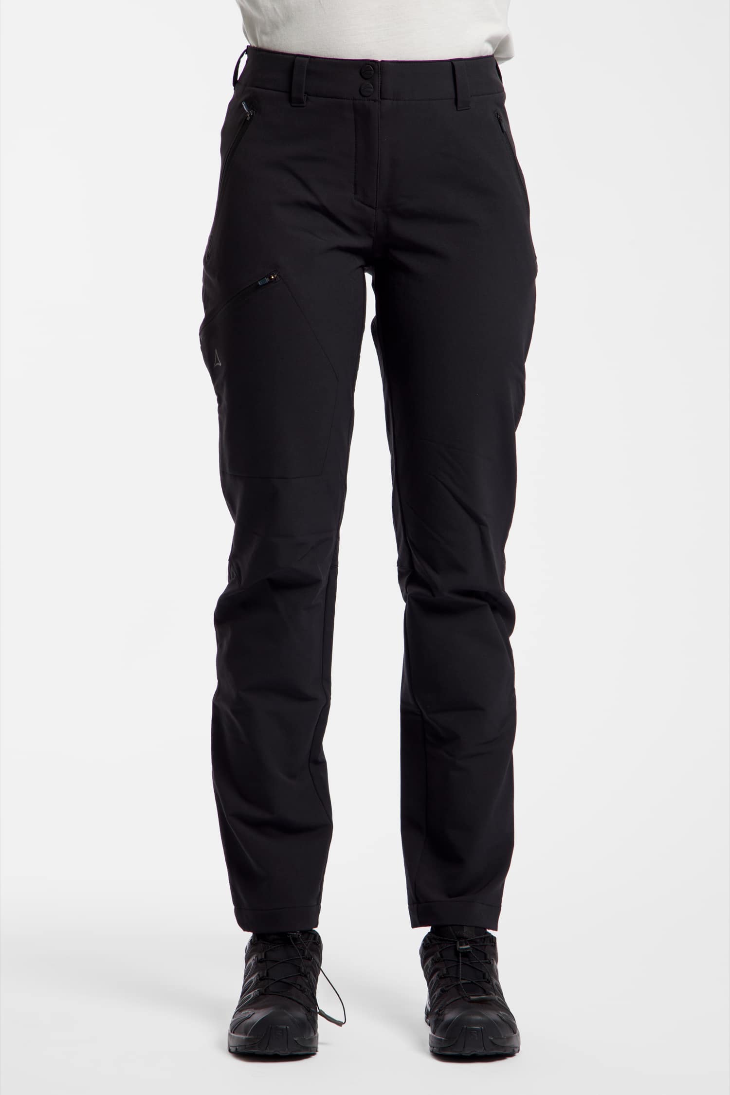 Image of Schöffel Ascona Warm Damen Wanderhose Schwarz, Damen, Größe: 36