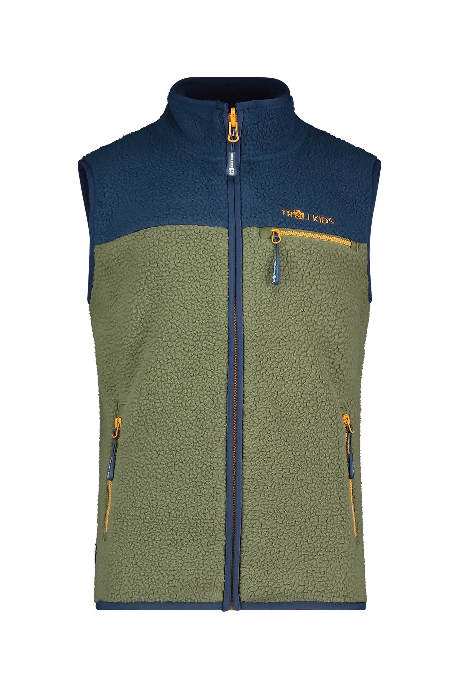 Image of Trollkids Hemsedal Kinder Gilet Blau, , Größe: 116