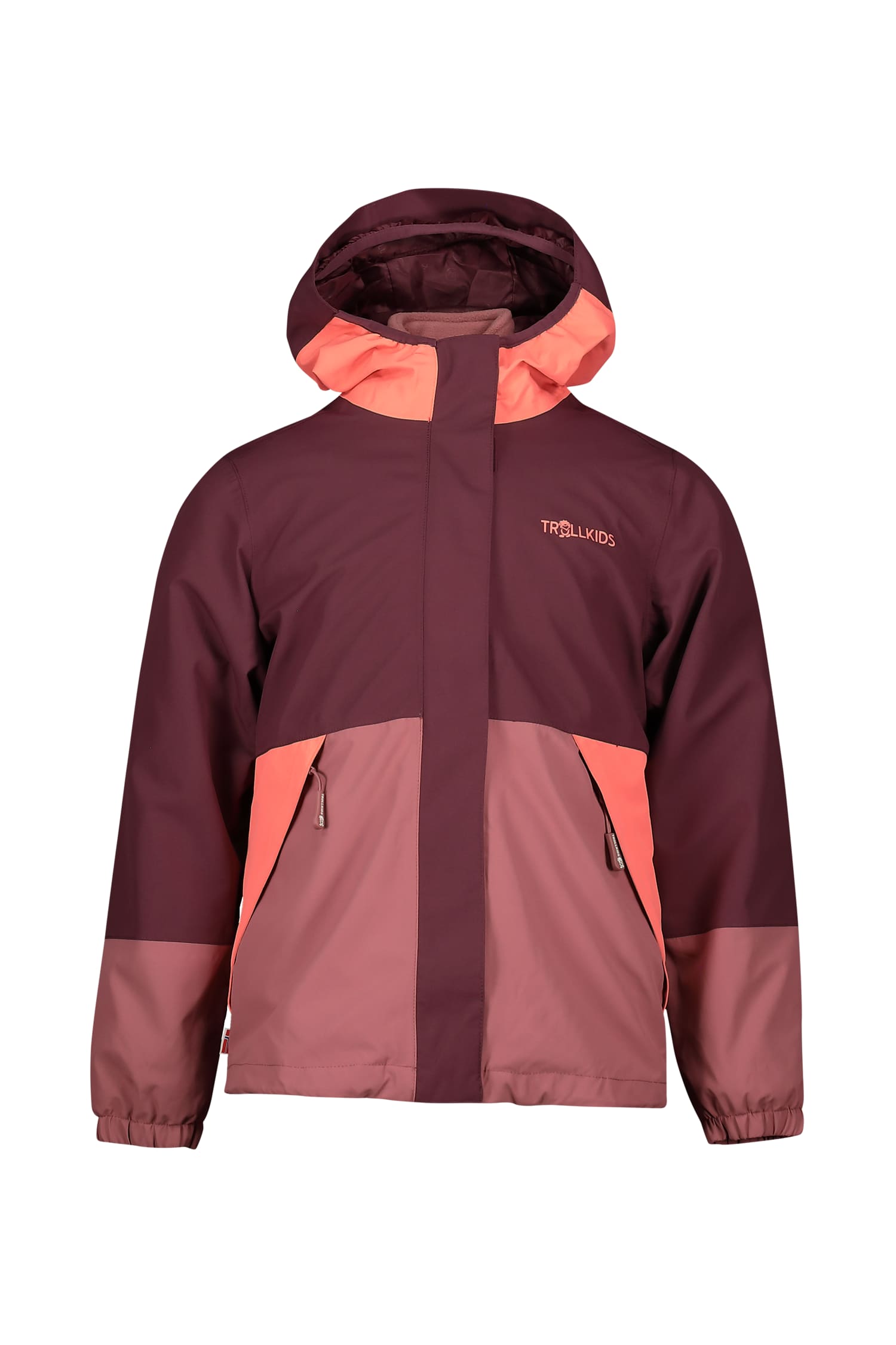Image of Trollkids Kjerag 3in1 Kinder Outdoorjacke Pink, , Größe: 116