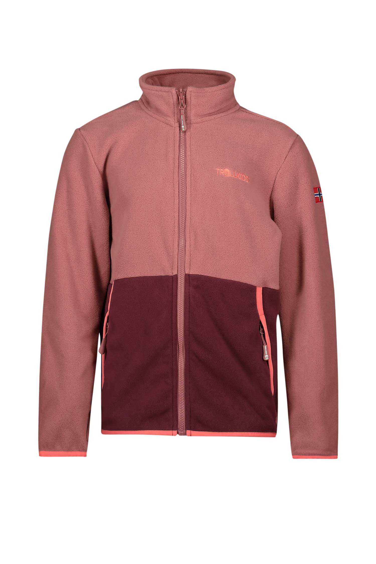 Image of Trollkids Storfjord Kinder Midlayer Pink, , Größe: 116