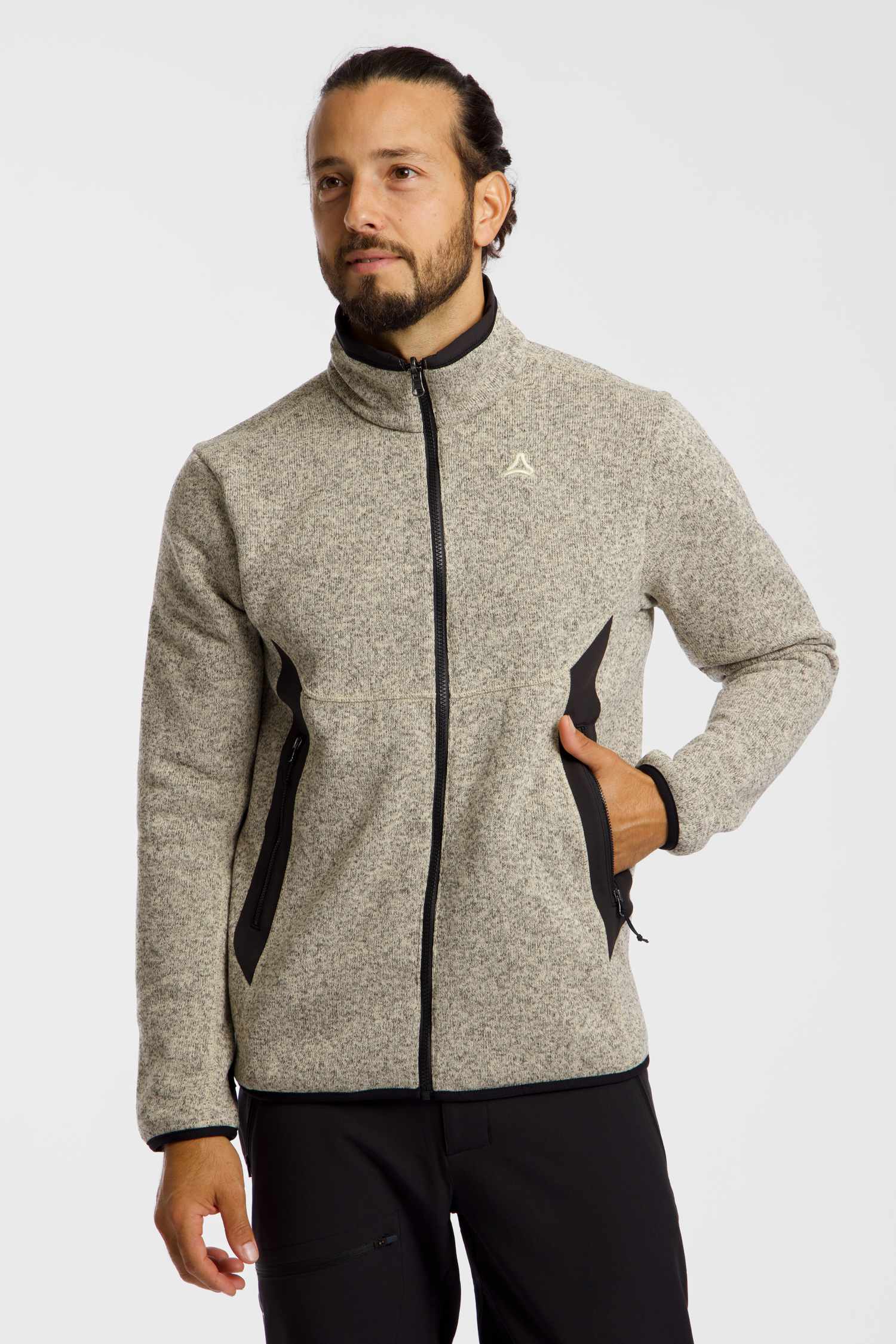 Image of Schöffel CIRC Fleece Yew ZipIn Herren Midlayer Beige, Herren, Größe: 48