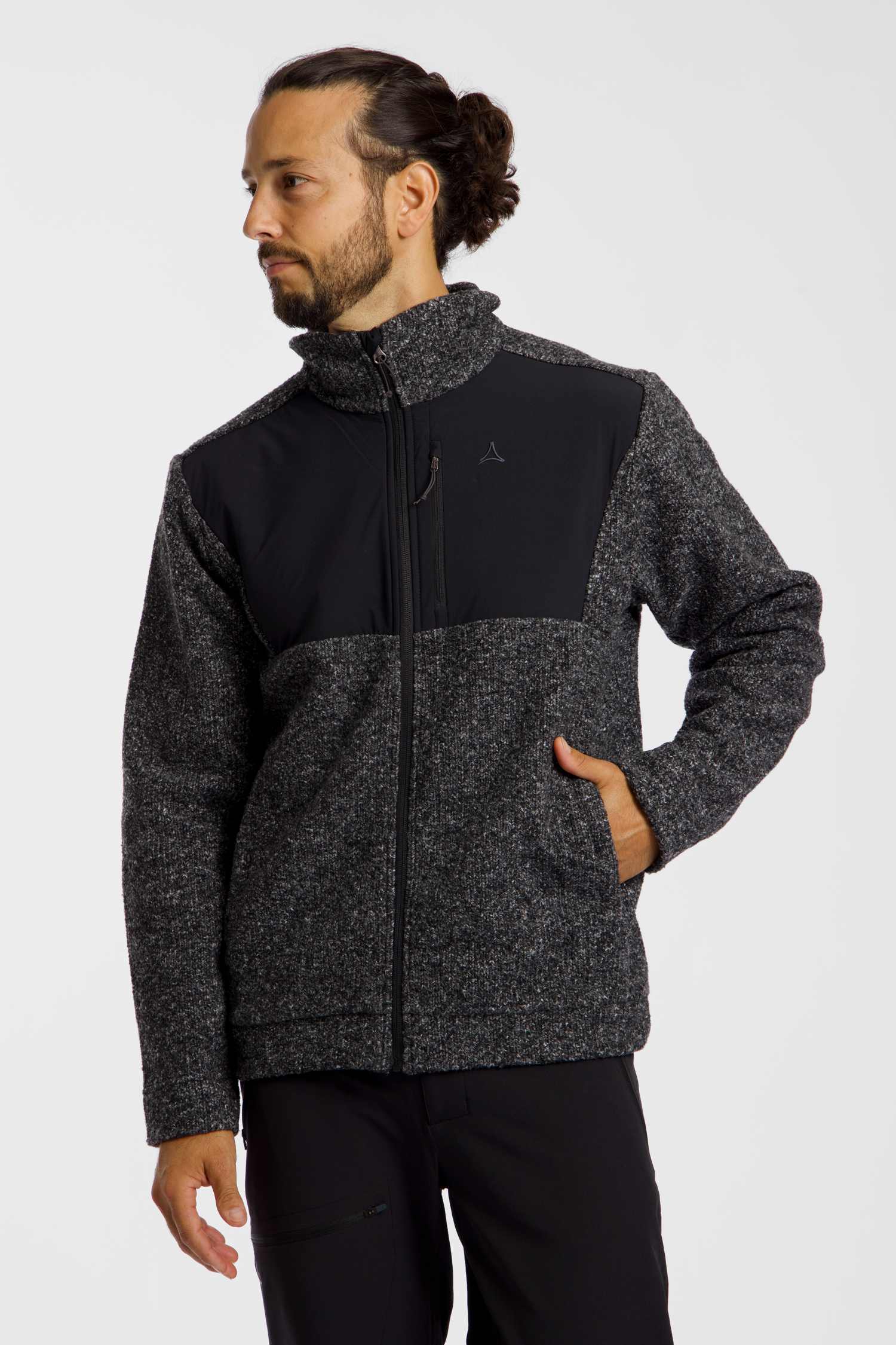 Image of Schöffel Canterbury Tecnowool® Herren Midlayer Grau, Herren, Größe: 48