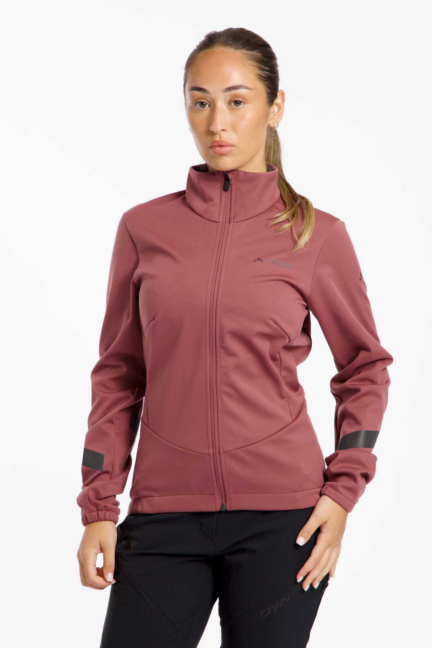 Image of VAUDE Matera III Softshell Damen Bikejacke Dunkelrot, Damen, Größe: 36
