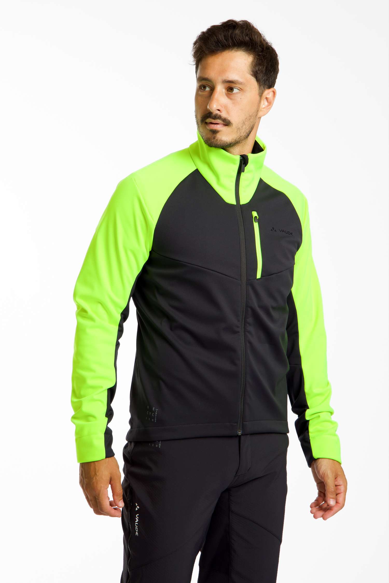 Image of VAUDE Posta Softshell VII Herren Bikejacke Gelb, Herren, Größe: L