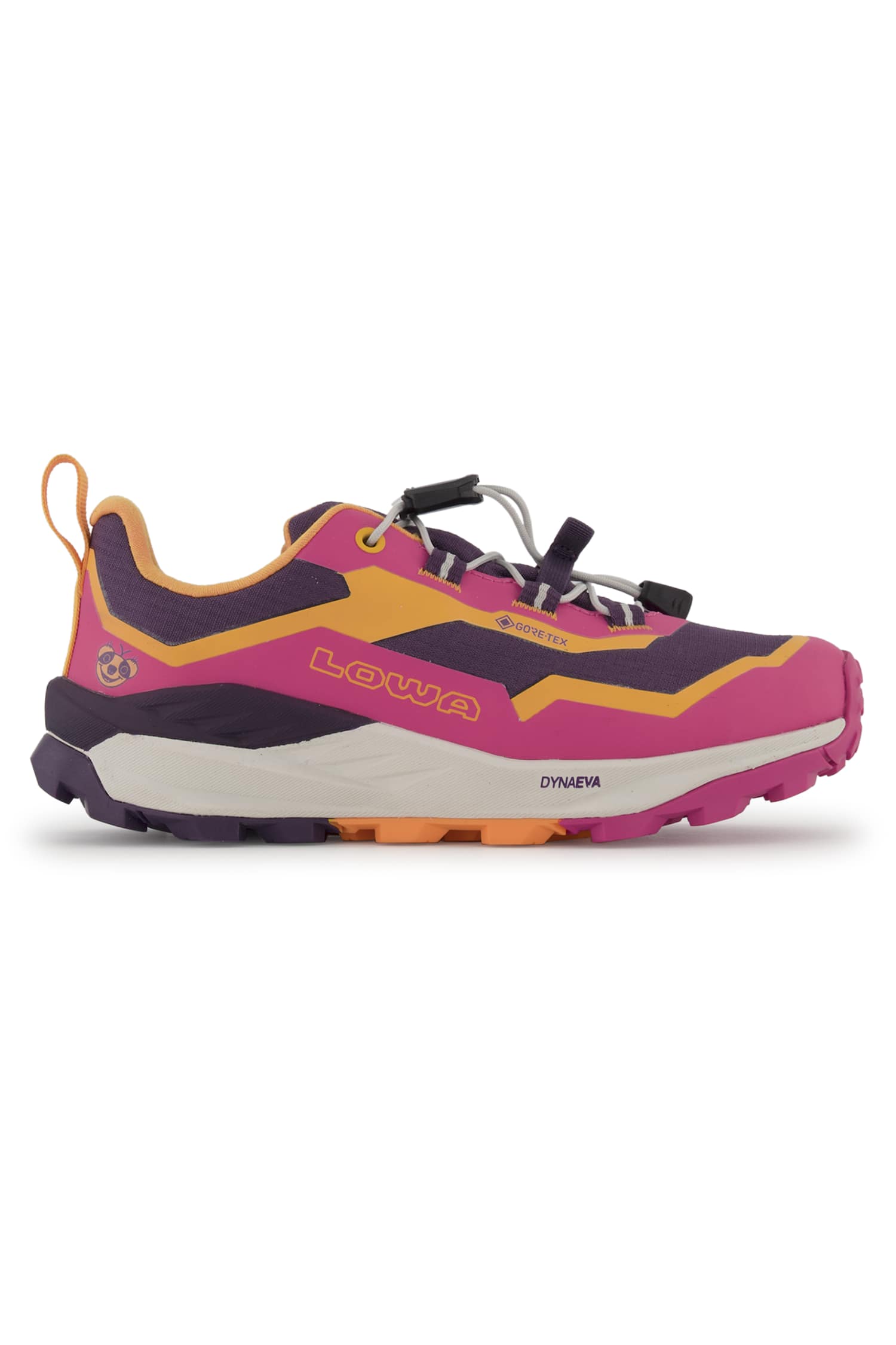 LOWA Fauli Low Gore-Tex® Kinder Trekkingschuh Lila, , Größe: 32