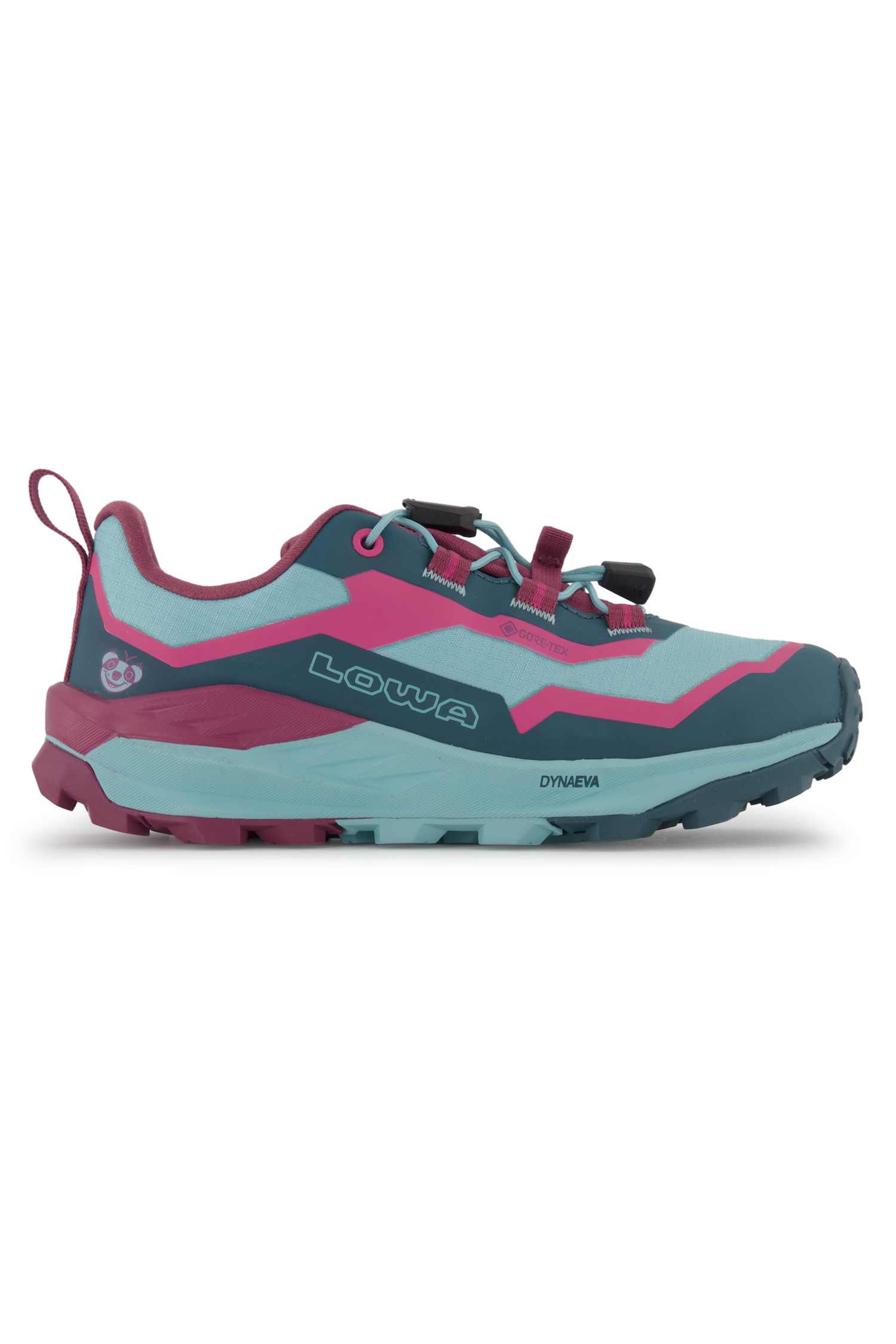 LOWA Fauli Low Gore-Tex® Kinder Trekkingschuh Türkis, , Größe: 34