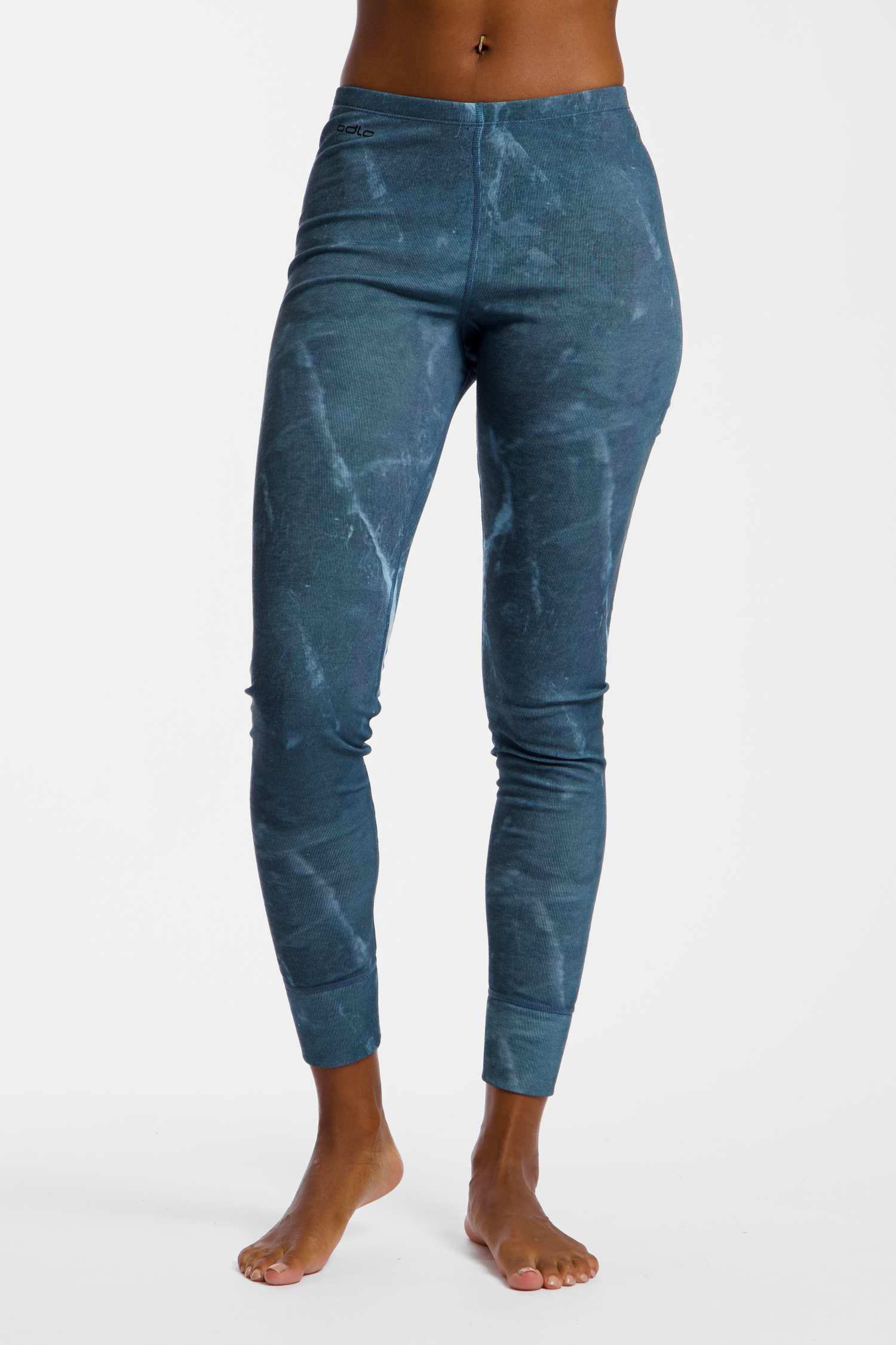 Image of Odlo Active Warm X Frozen Lake Damen Thermohose Petrol, Damen, Größe: L