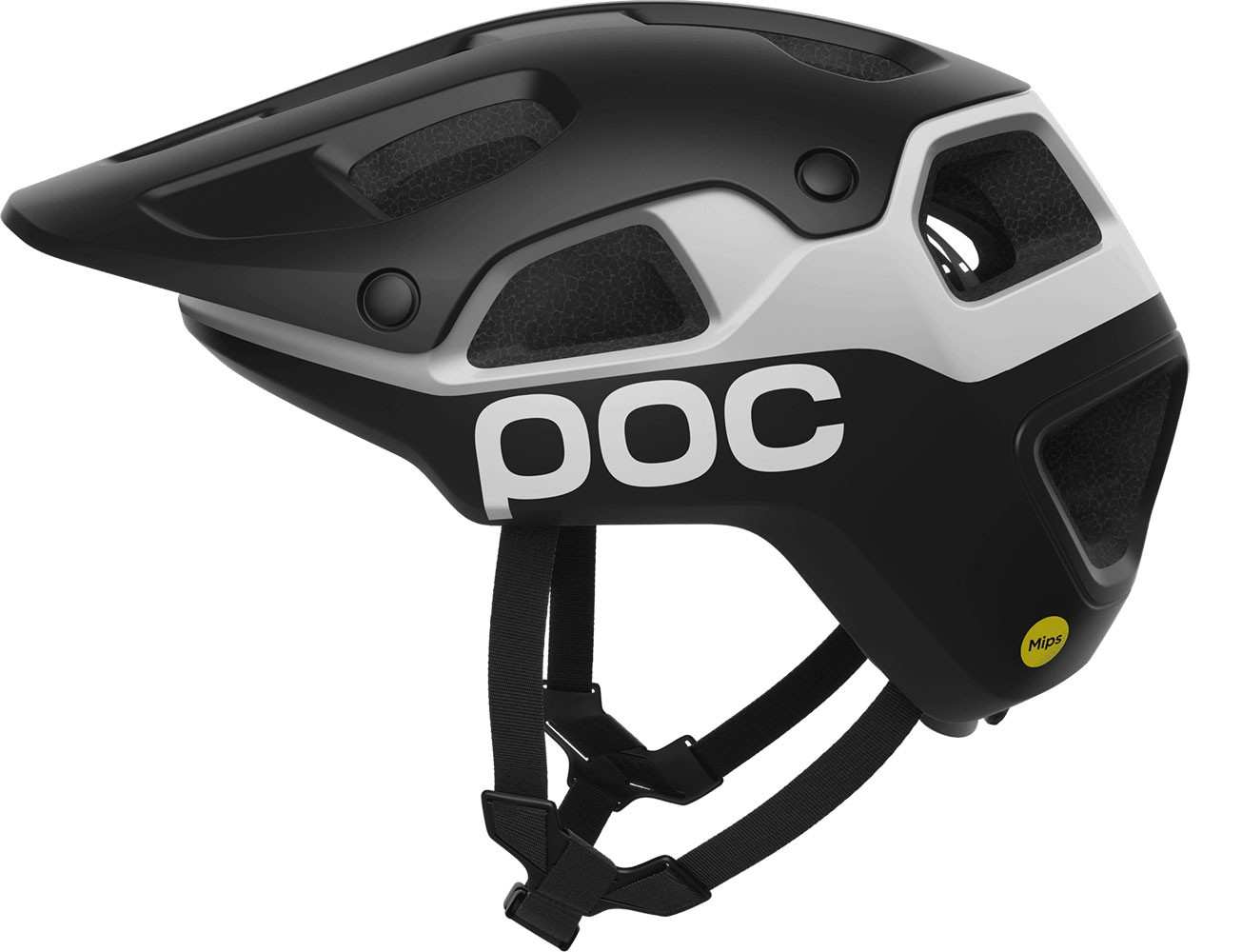 Image of Poc Cularis Pure Mips Velohelm Schwarz, Herren, Größe: 51-54
