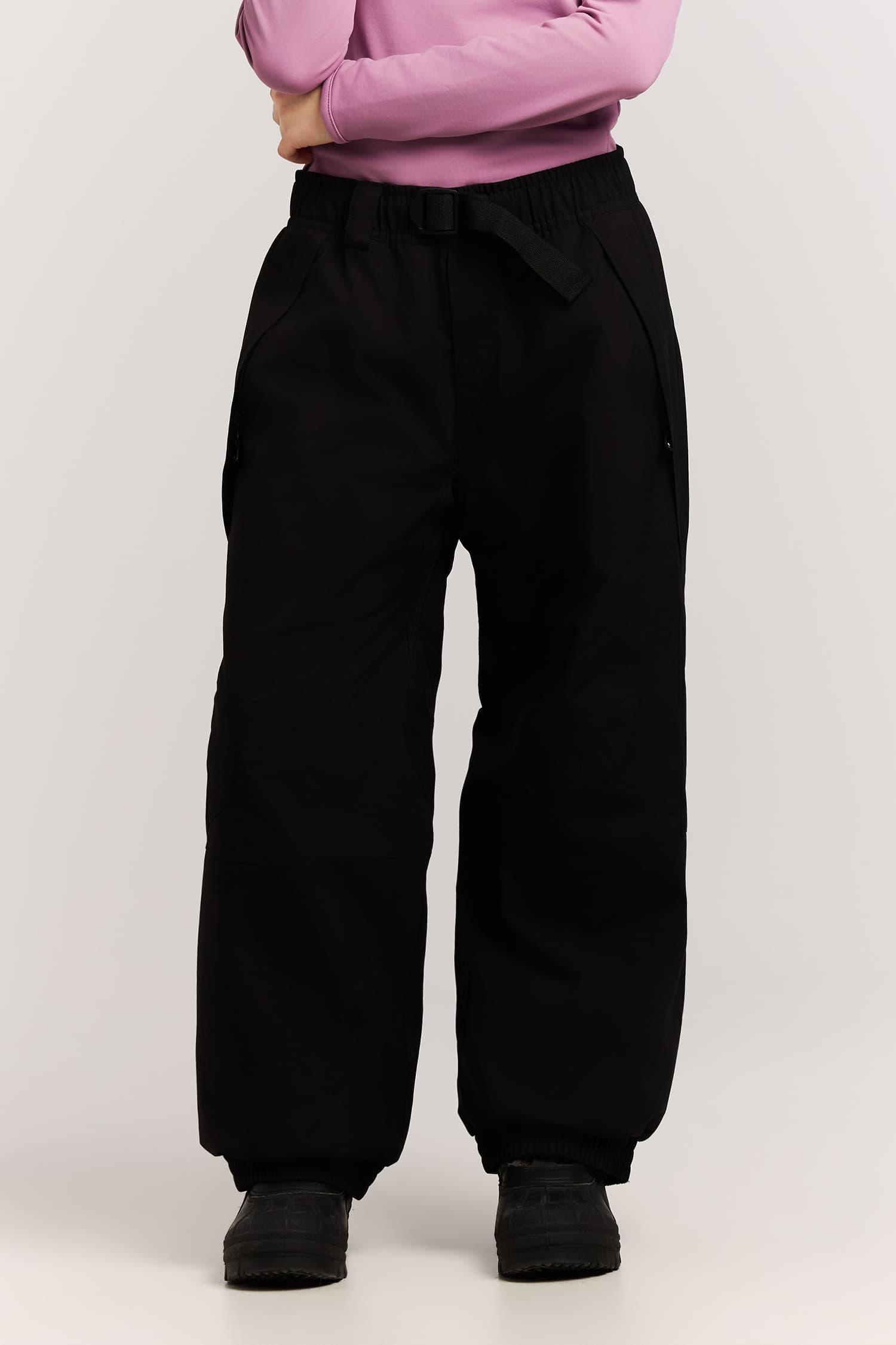 Image of PROTEST PRTKenny Baggy Kinder Ski-/Snowboardhose Schwarz, , Größe: 128