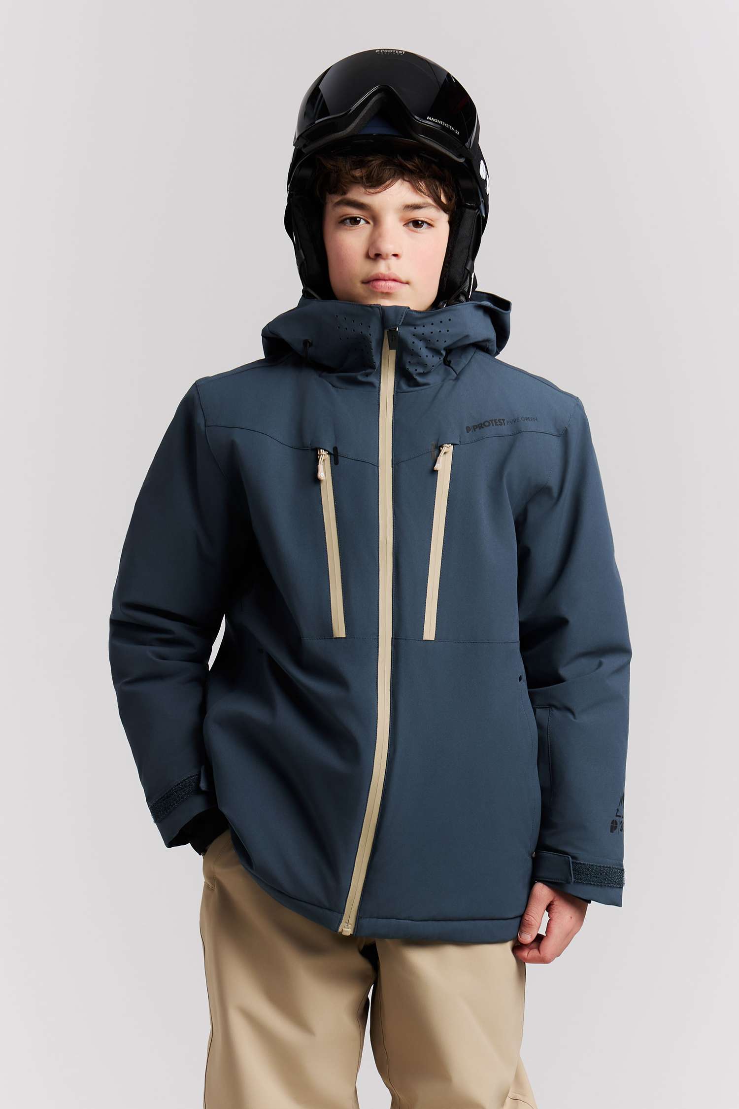 Image of PROTEST PRTWixan Kinder Ski-/Snowboardjacke Dunkelblau, , Größe: 128