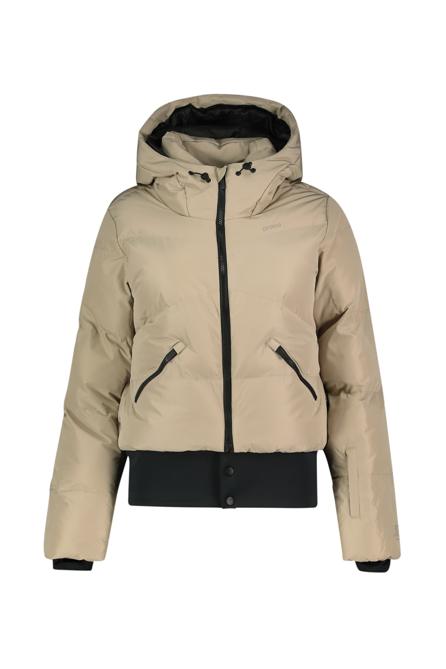 Image of PROTEST PRTPreppy Damen Ski-/Snowboardjacke Beige, Damen, Größe: L