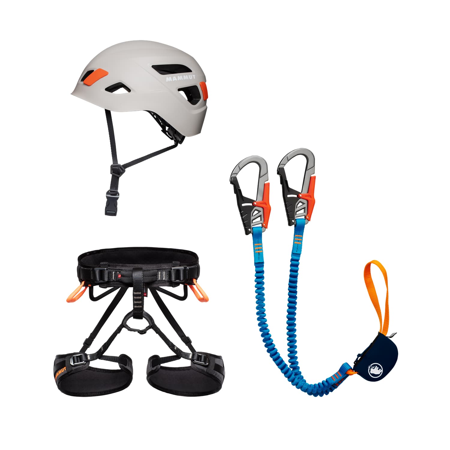 MAMMUT Skywalker Pro Klettersteigset Blau, Herren, Größe: S-M