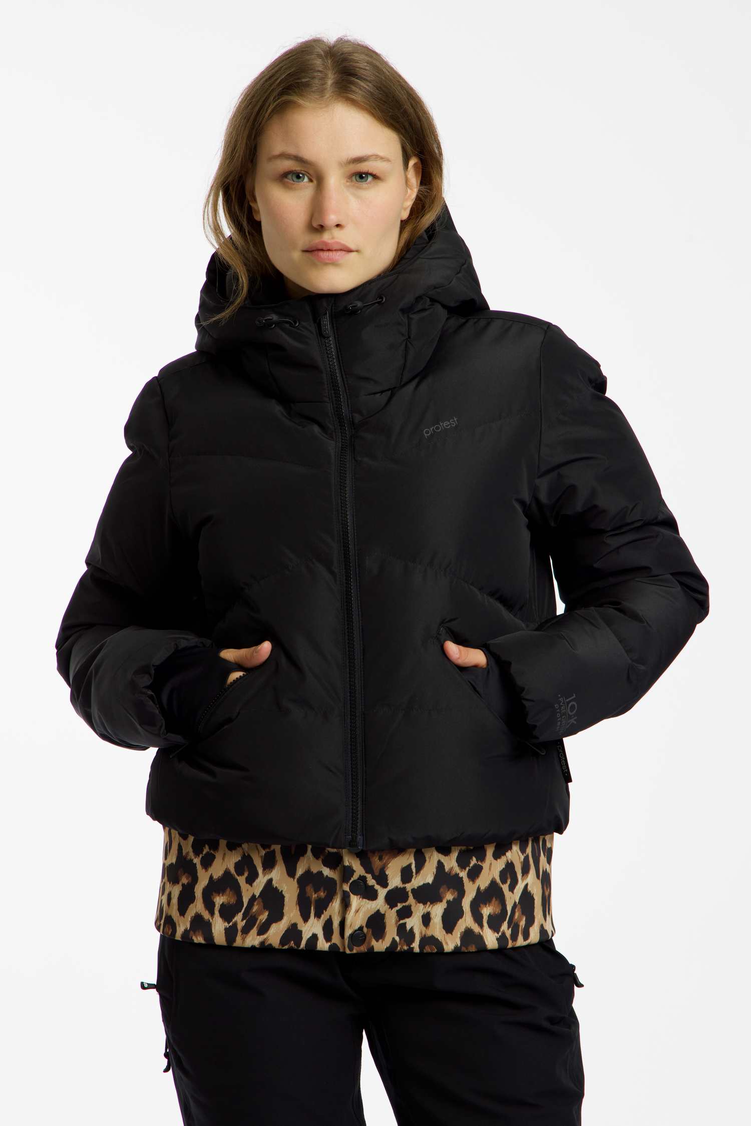 Image of PROTEST PRTPreppydos Damen Ski-/Snowboardjacke Schwarz, Damen, Größe: L