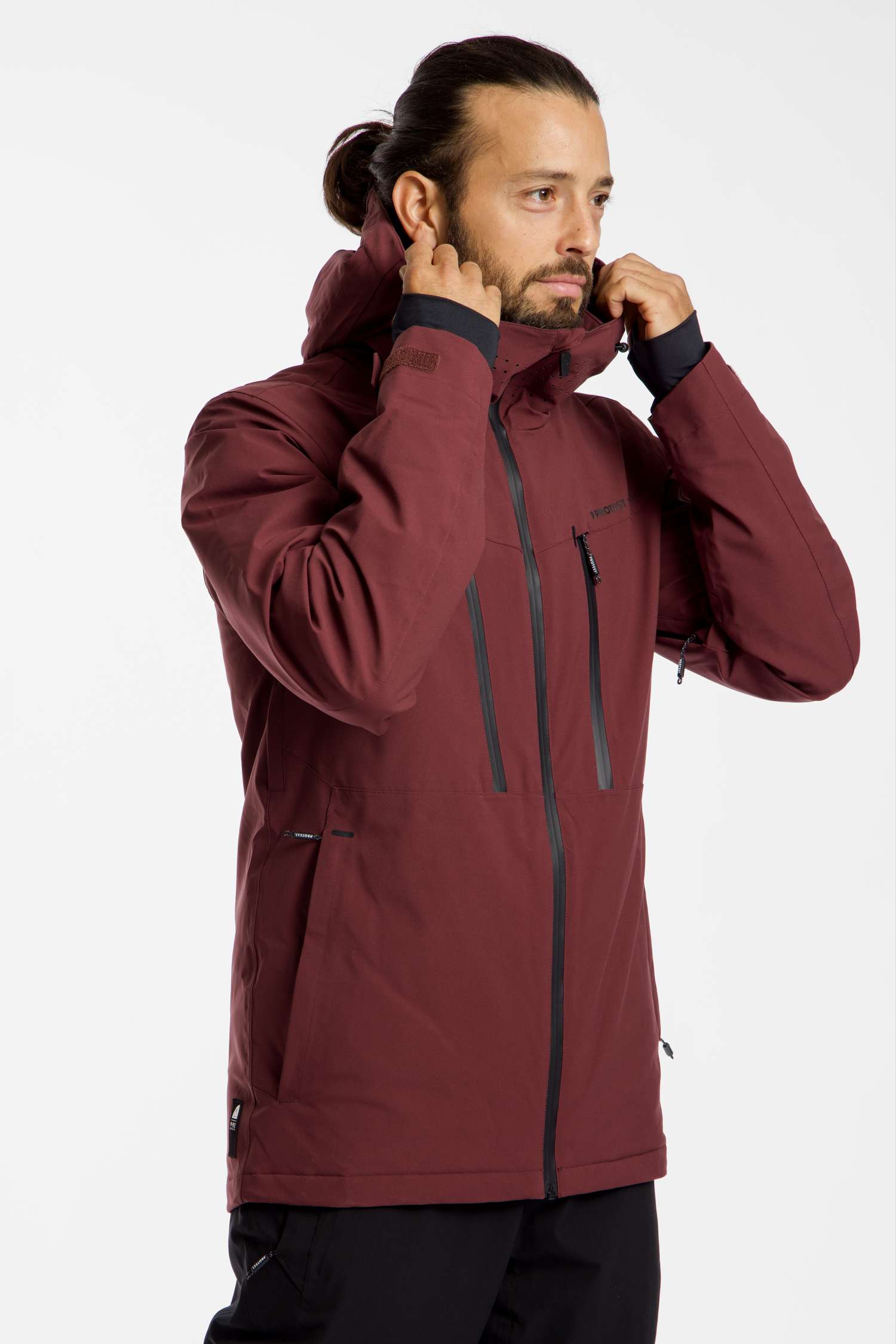 Image of PROTEST PRTTIMOTHY Herren Ski-/Snowboardjacke Bordeaux, Herren, Größe: L