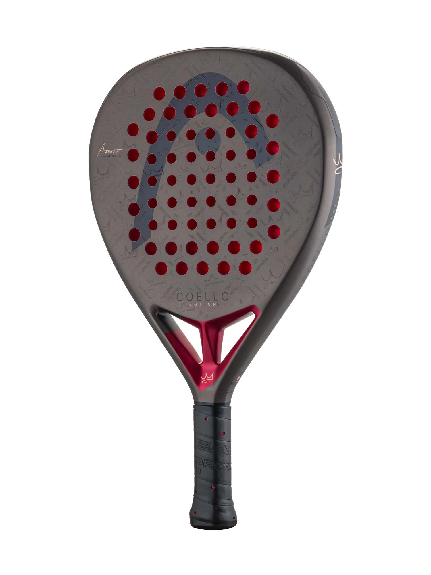 HEAD Coello Motion Padelracket Grau, Herren, Größe: ONE SIZE