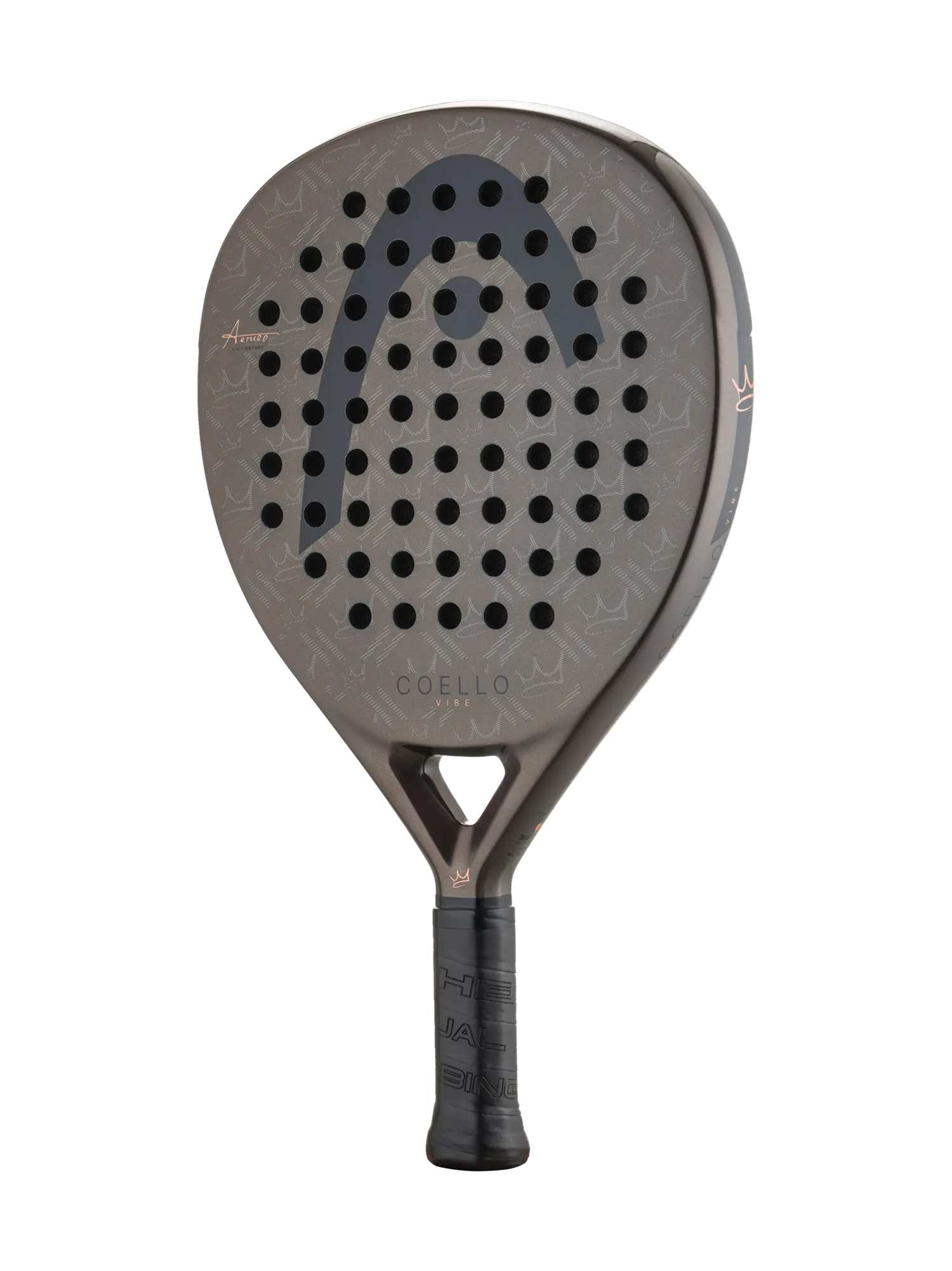 HEAD Coello Vibe Padelracket Grau, Herren, Größe: ONE SIZE