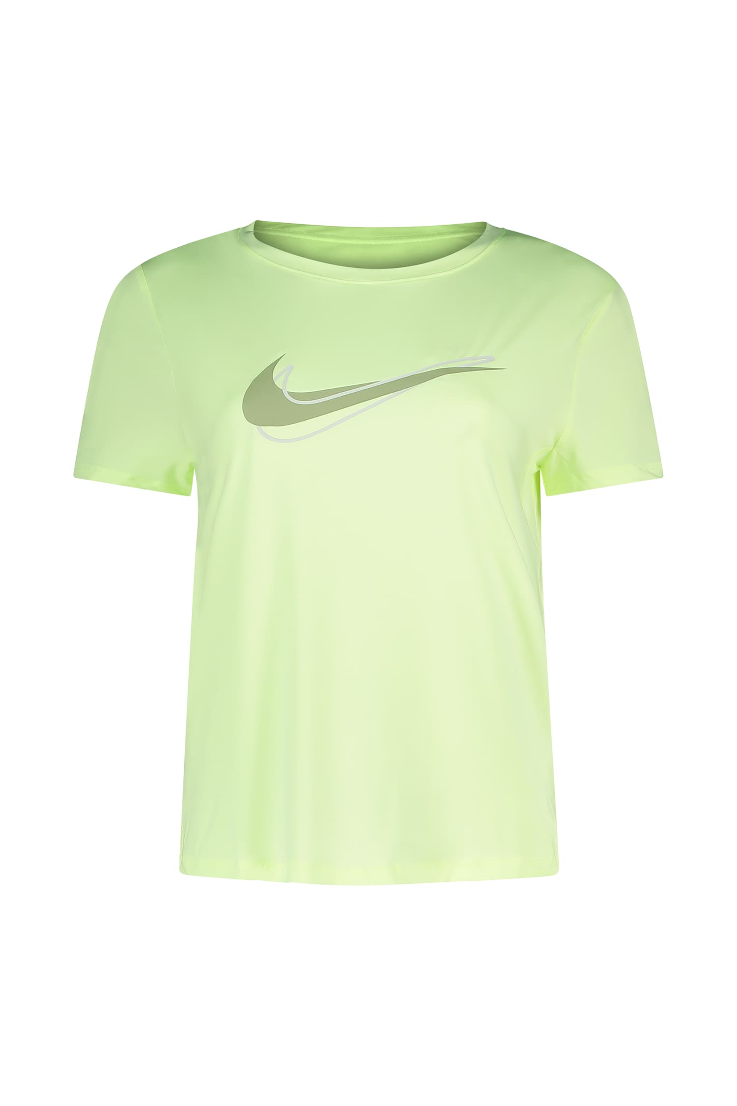 Nike One Swoosh Damen T-Shirt Gelb, Damen, Größe: M