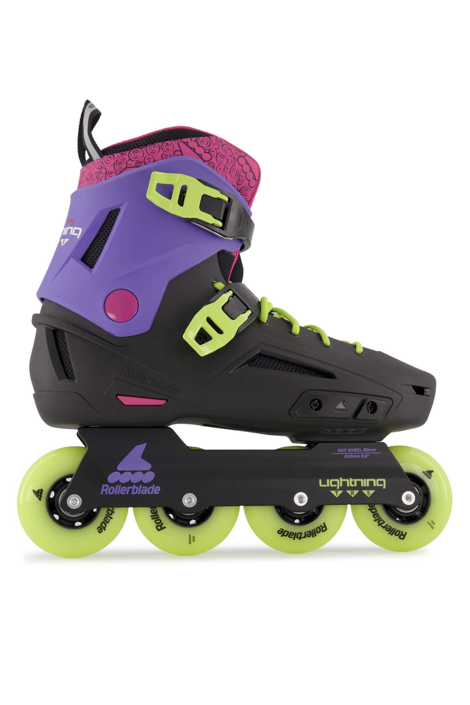 Image of Rollerblade Lightning TRS Inlineskates Schwarz, Herren, Größe: 25