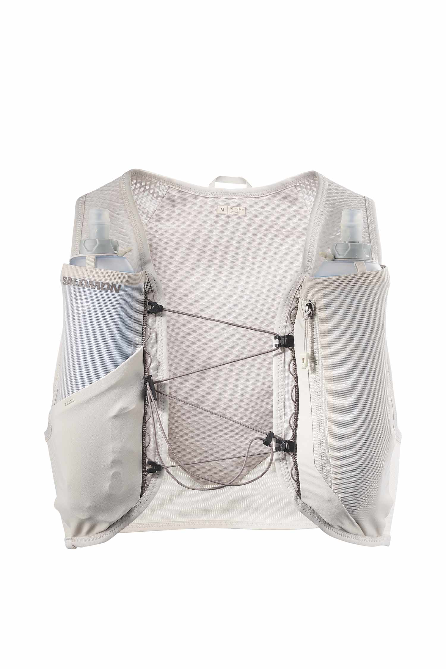Salomon Gravel Skin 4 L Set Laufrucksack Hellgrau, Herren, Größe: S