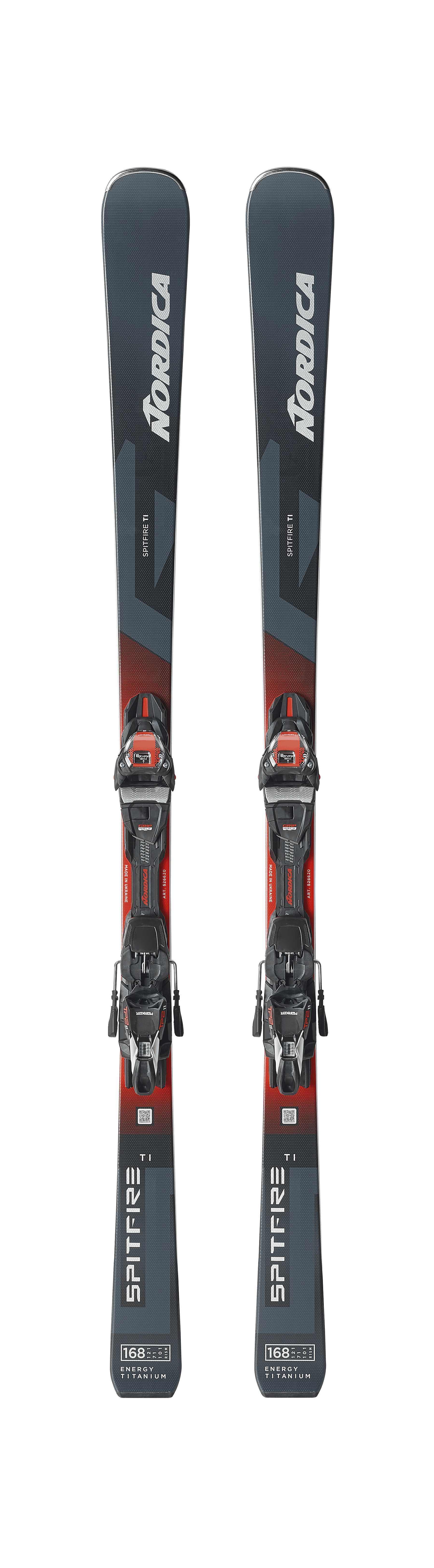 Image of Nordica Spitfire TI Ski Set 26/27 Grau, Herren, Größe: 156
