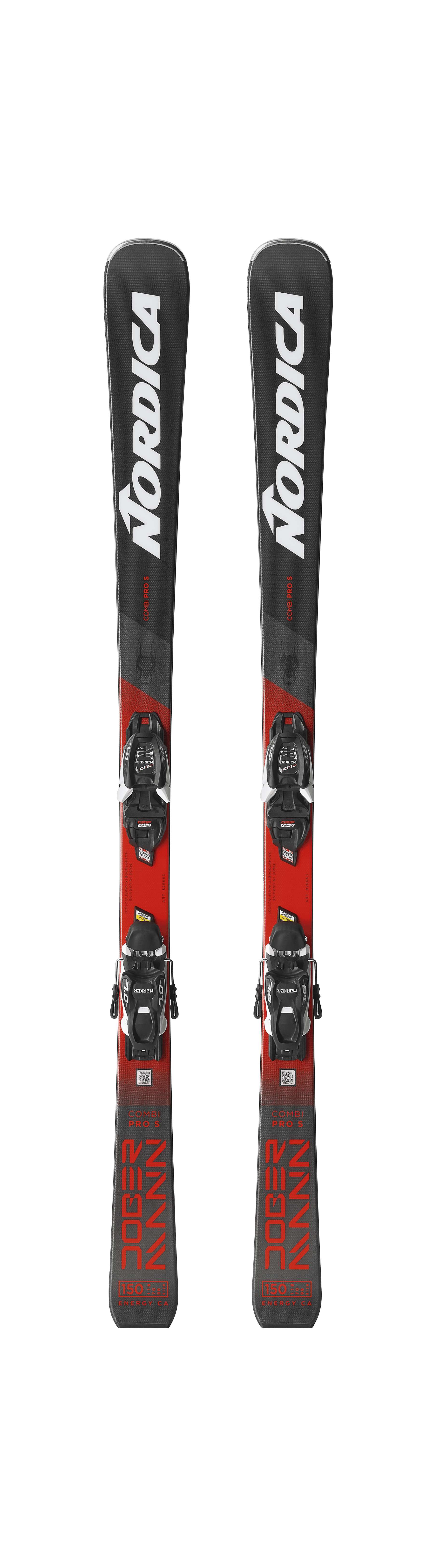 Image of Nordica Dobermann Combi Pro S Kinder Ski Set 26/27 Grau, , Größe: 130