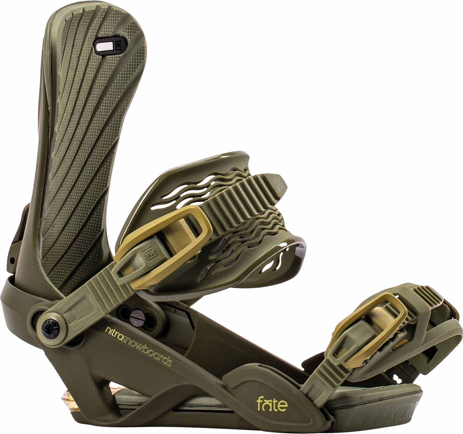 Image of Nitro Fate Damen Snowboardbindung Grün, Damen, Größe: S/M